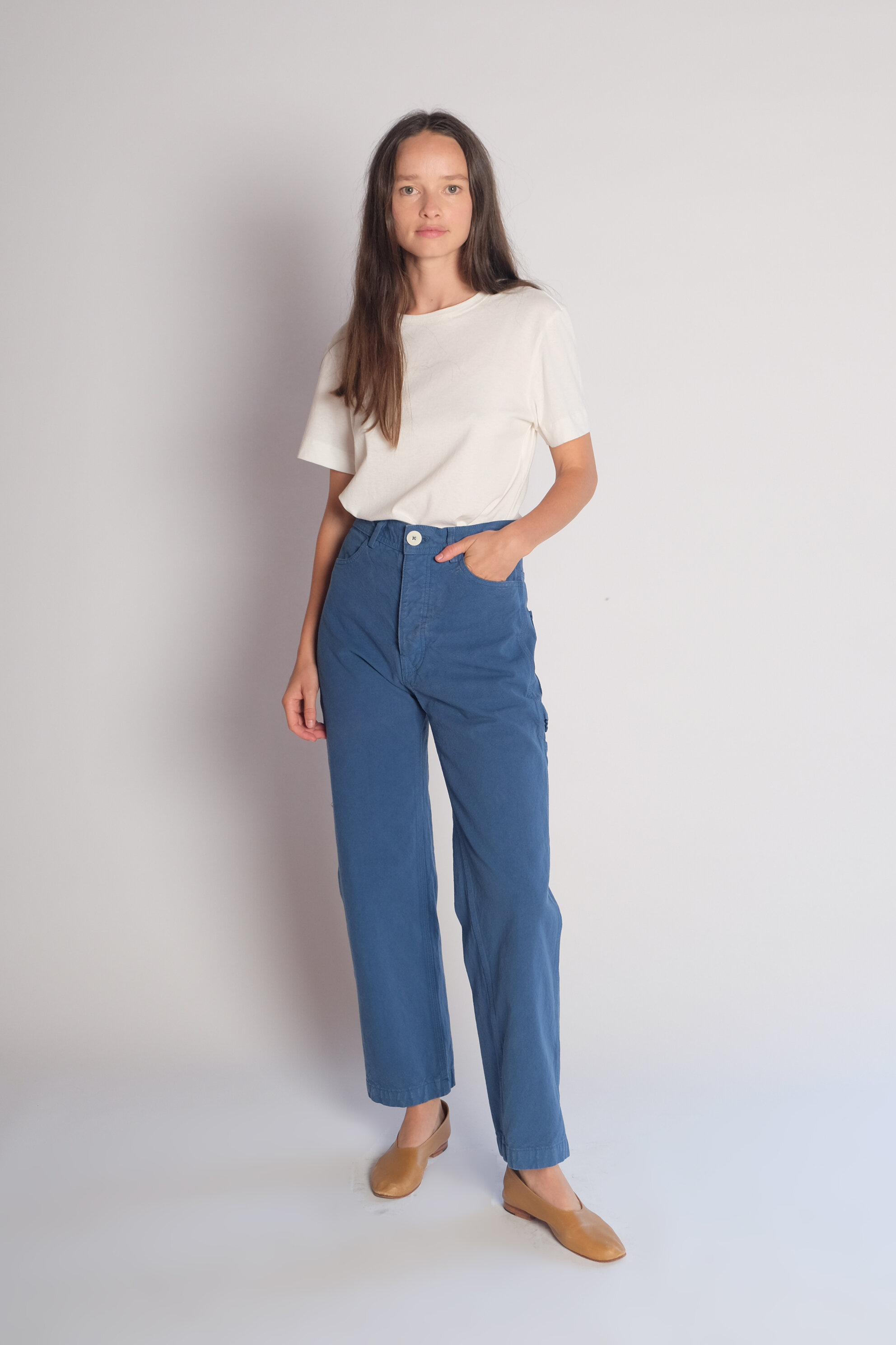 HANDY PANTS ^ COASTAL BLUE — JESSE KAMM