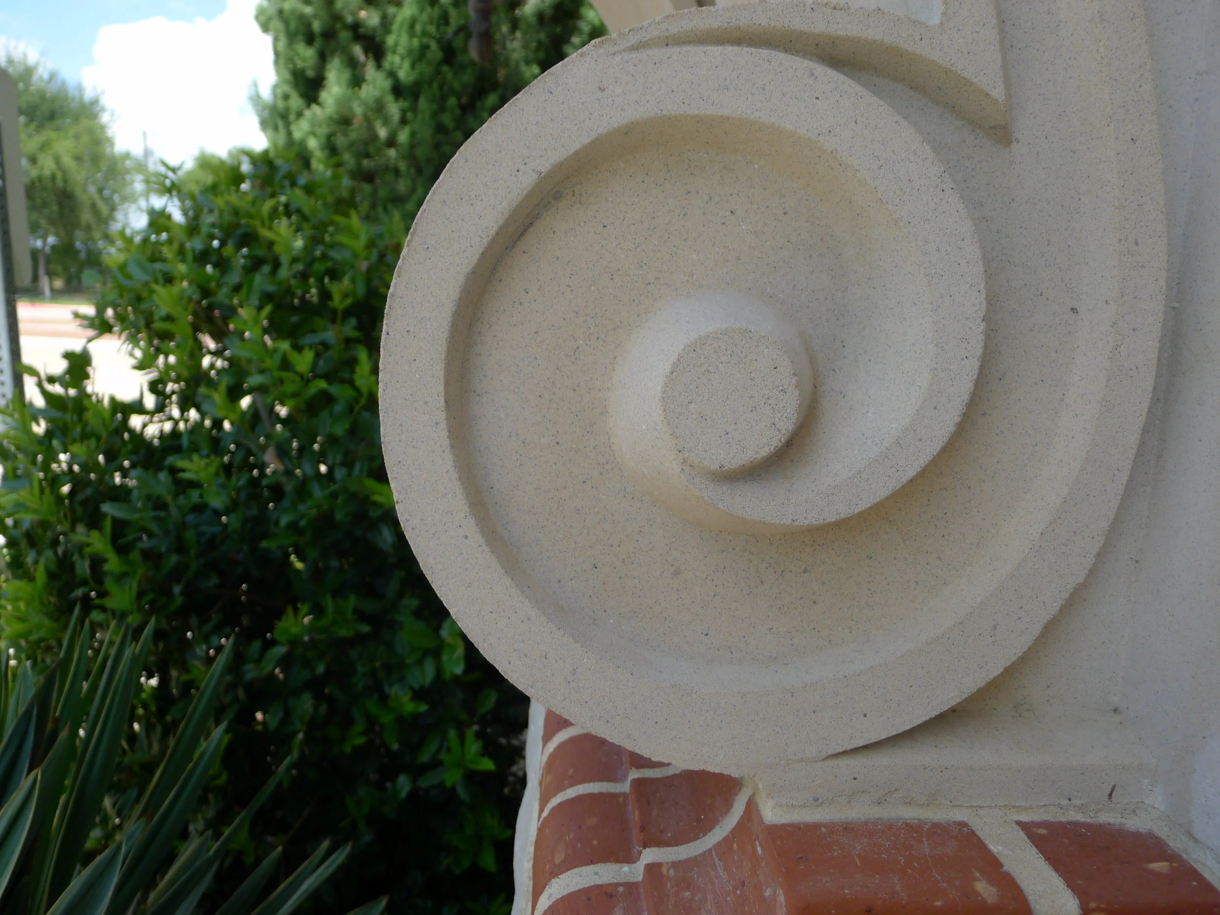 Decorative Cast Stone Accent