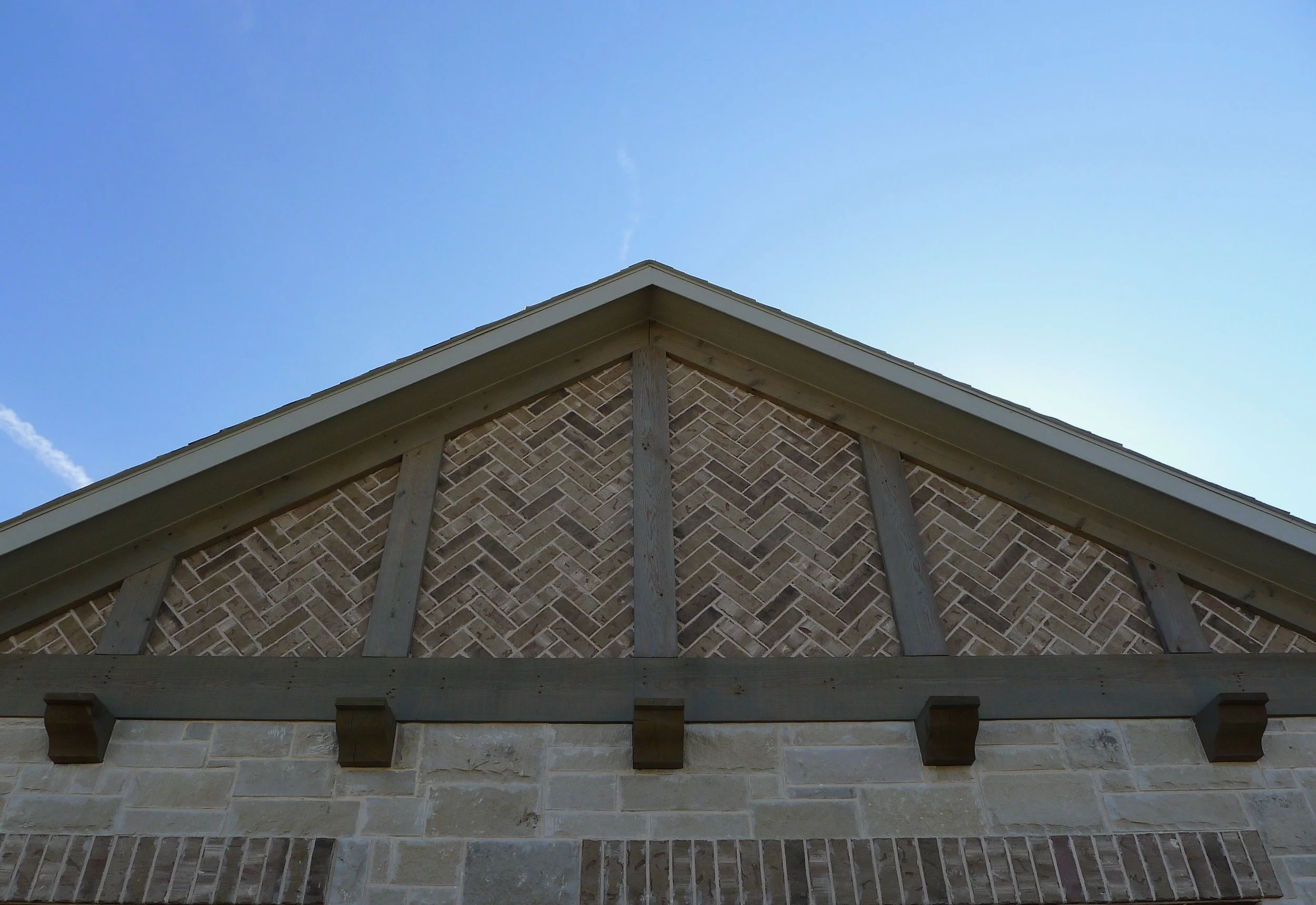 Brick Herringbone Detail