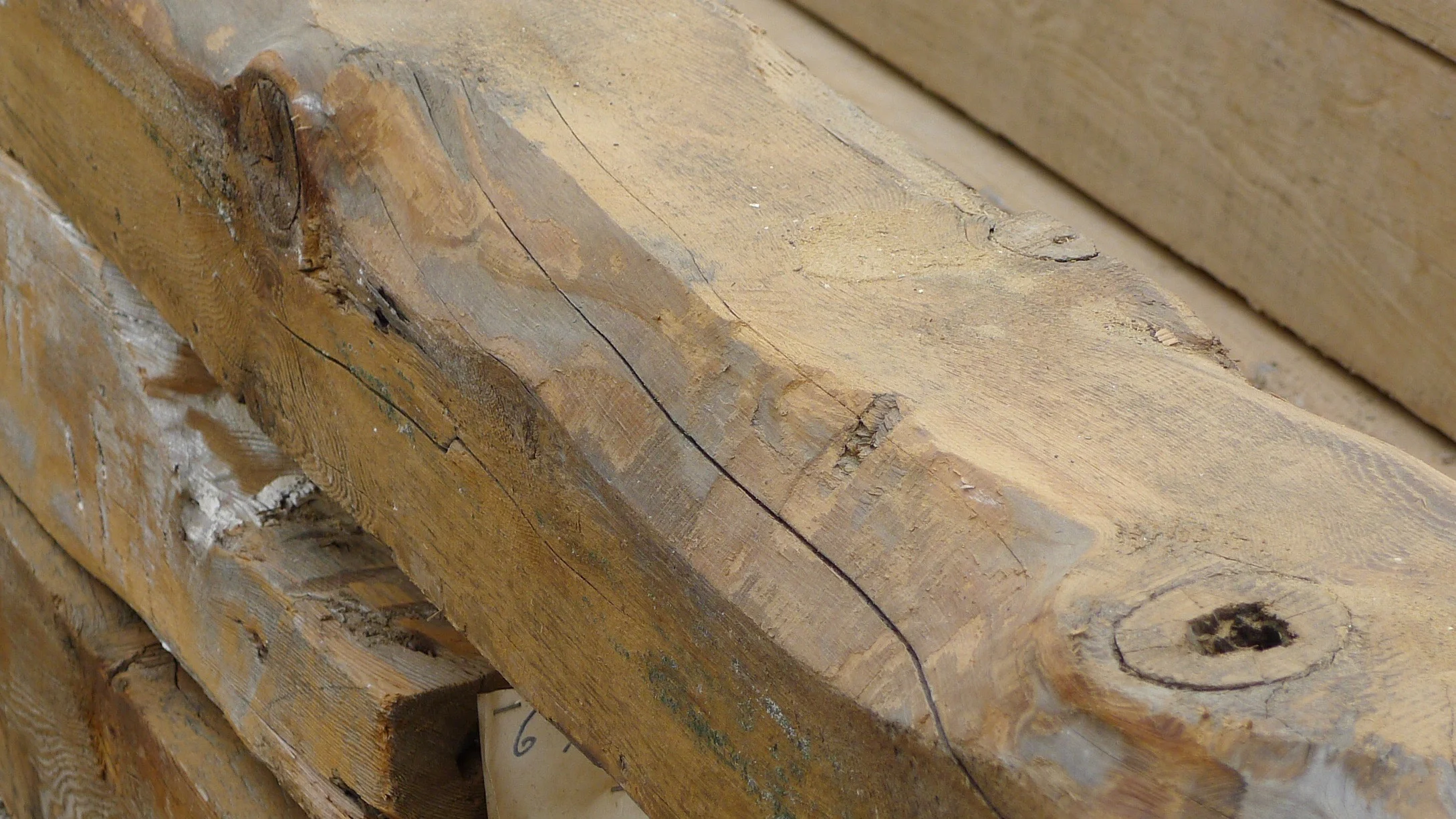 Reclaimed Wood Beam