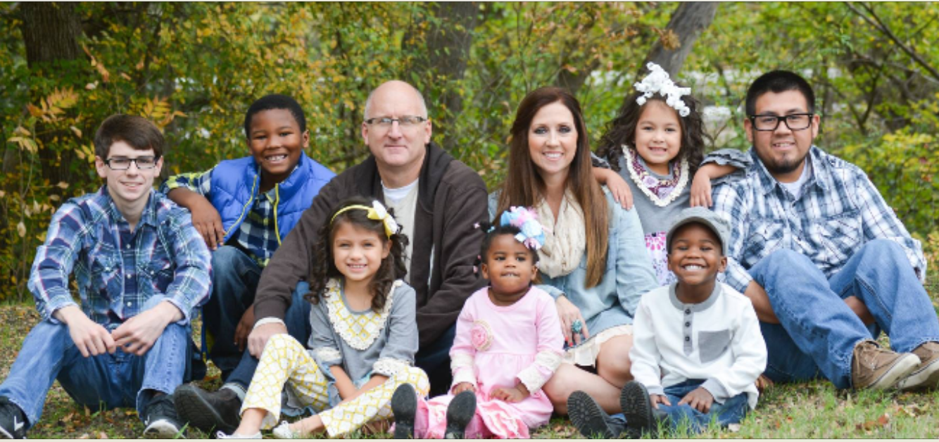Jeff and Diana Stanley and their family