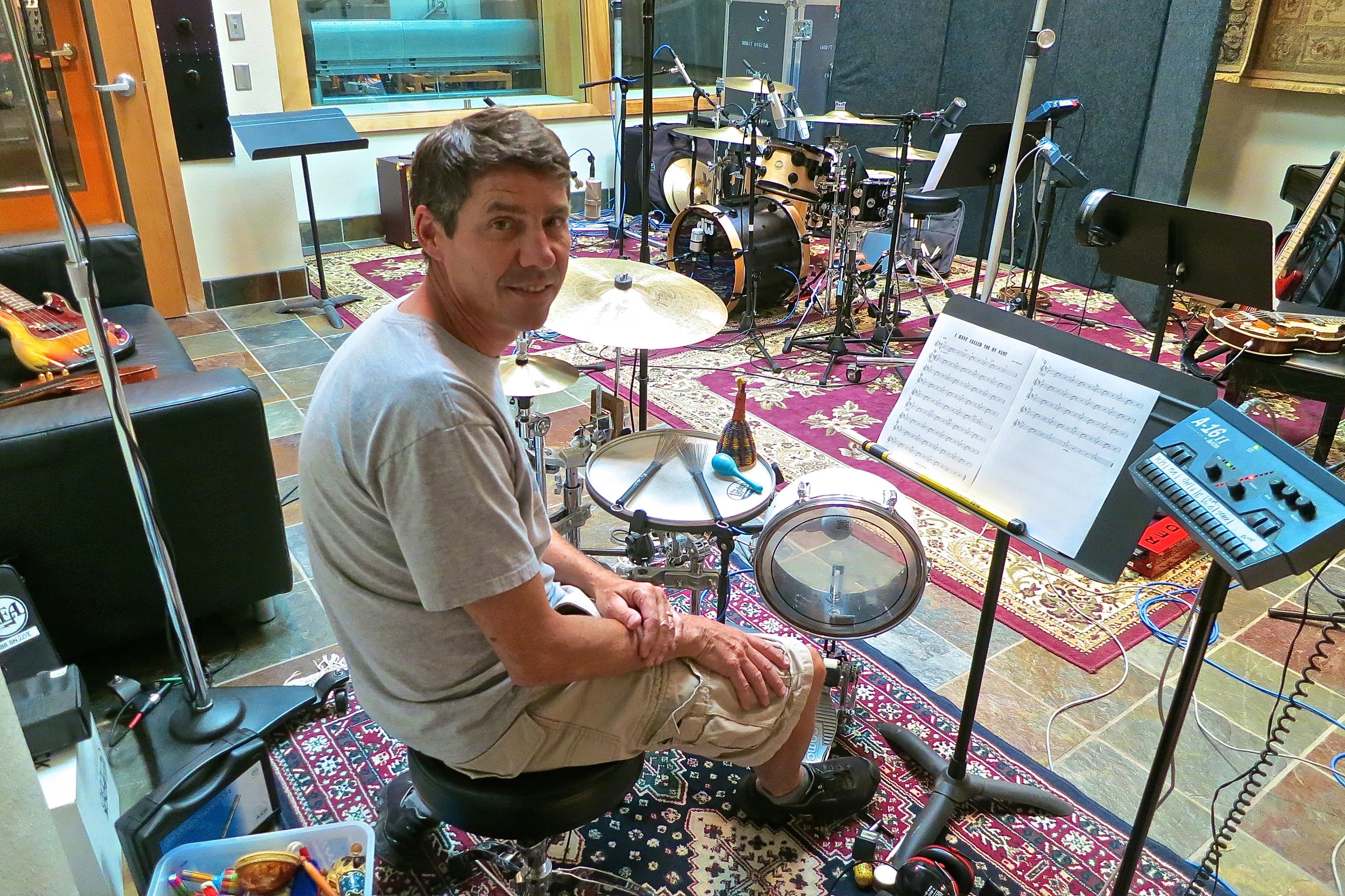@ Sonikwire with my baby kit and one of my my regular kits in background