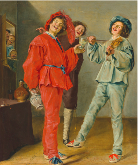 JUDITH LEYSTER (1609–1660) Merry Company oil on canvas 29 3⁄8 x 24 7⁄8 in. (74.5 x 63.2 cm.) £1,500,000–2,500,000