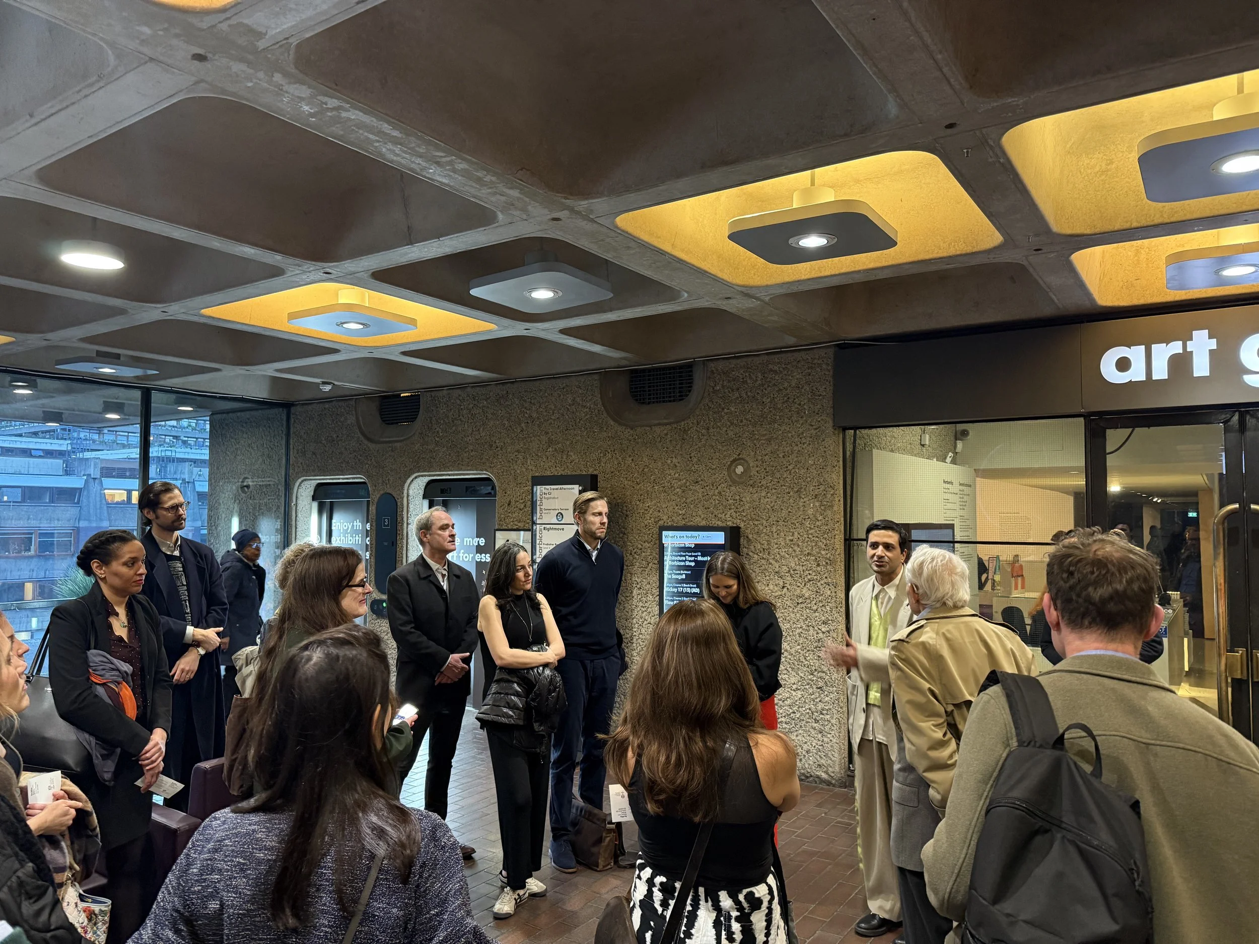 BCUK visit to the Barbican - Noah Davis Exhibit 