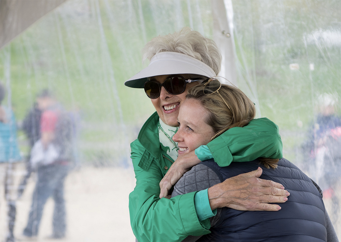 Vivien Malloy and granddaughter Caitlin Malloy Brennan