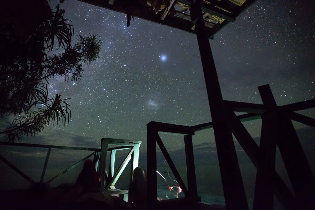 stars above the dock