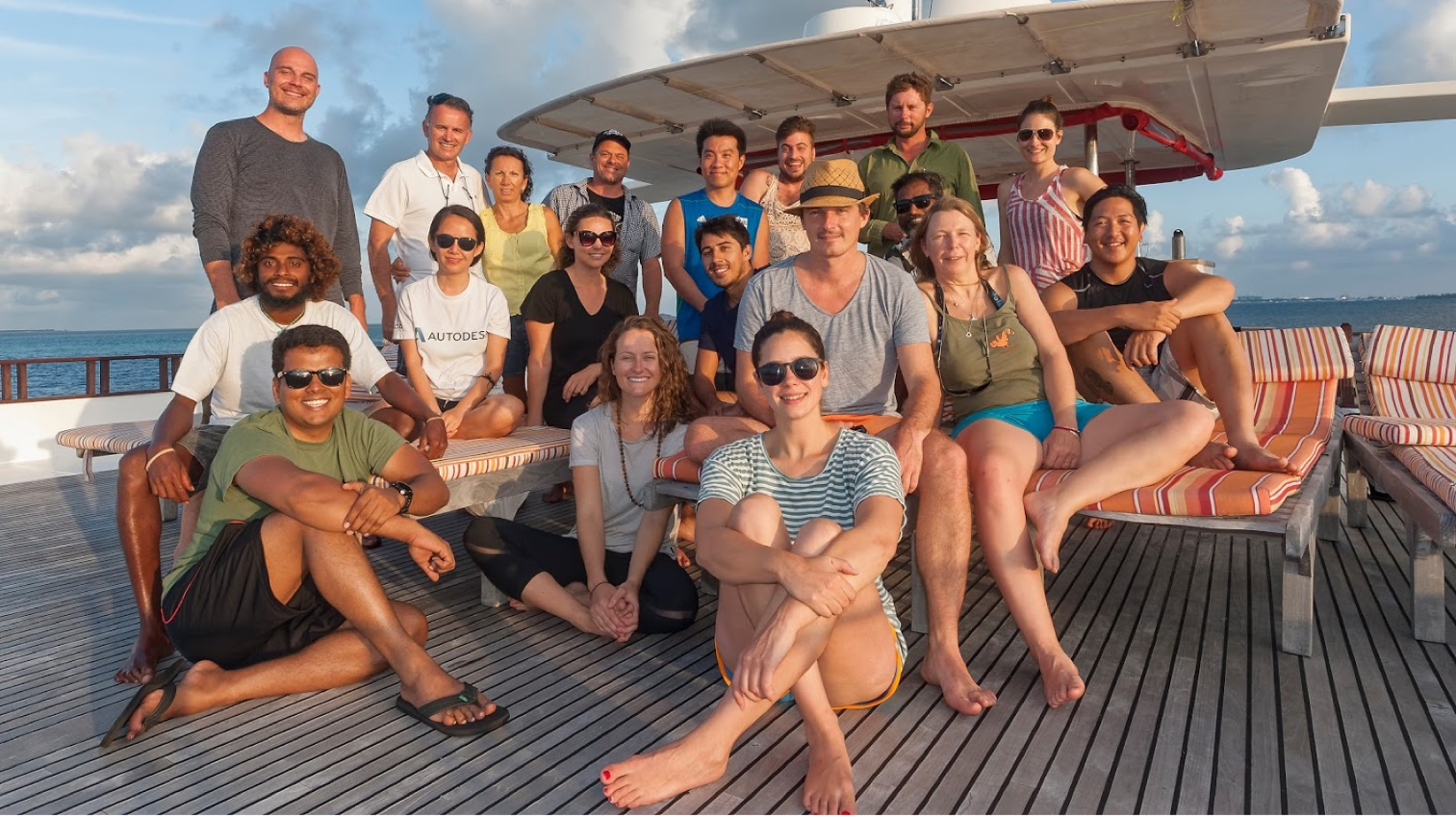 The Hydrous Maldives team