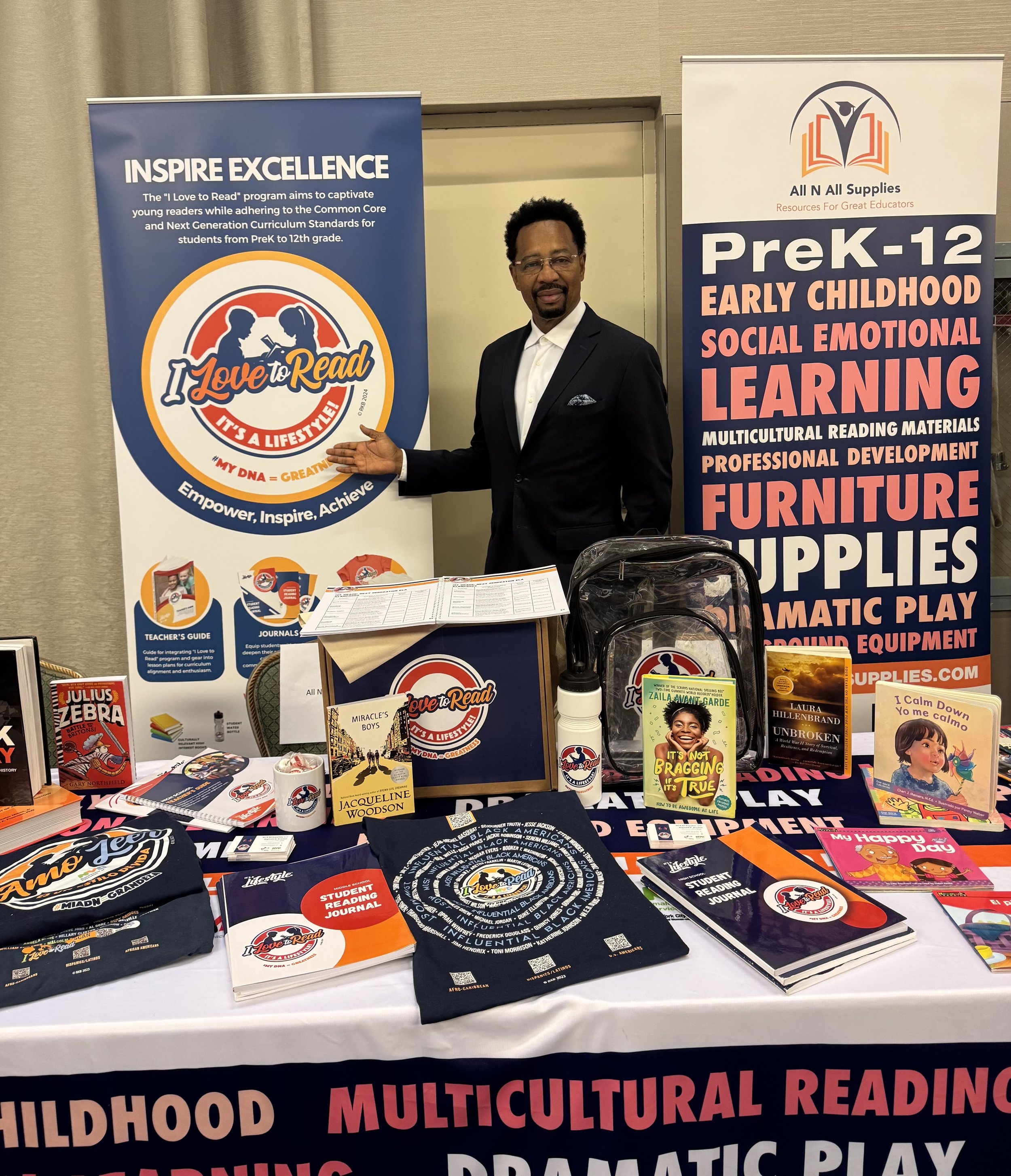 All N All Supplies CEO Reginald Braxton Expands “I Love to Read” Literacy Initiative Across New York, Detroit and Denver During National Reading Month