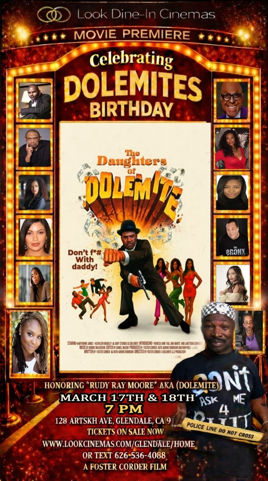 The Daughters of Dolemite Premiere Marks Rudy Ray Moore’s 99th Birthday  and the Dolemite Film Franchise Relaunch