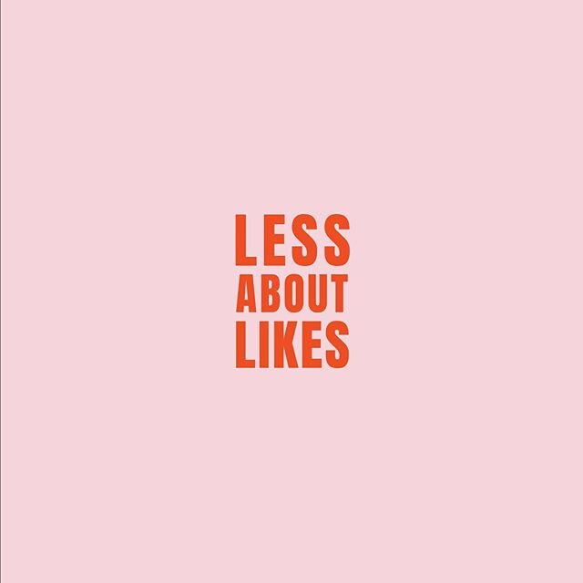 Today Ella will be connecting with some incredible women from @letsconnectwomen chat all things social media and community building.
~
While there is some validity in measuring your likes, comments and shares - social media is now truly a place to ge