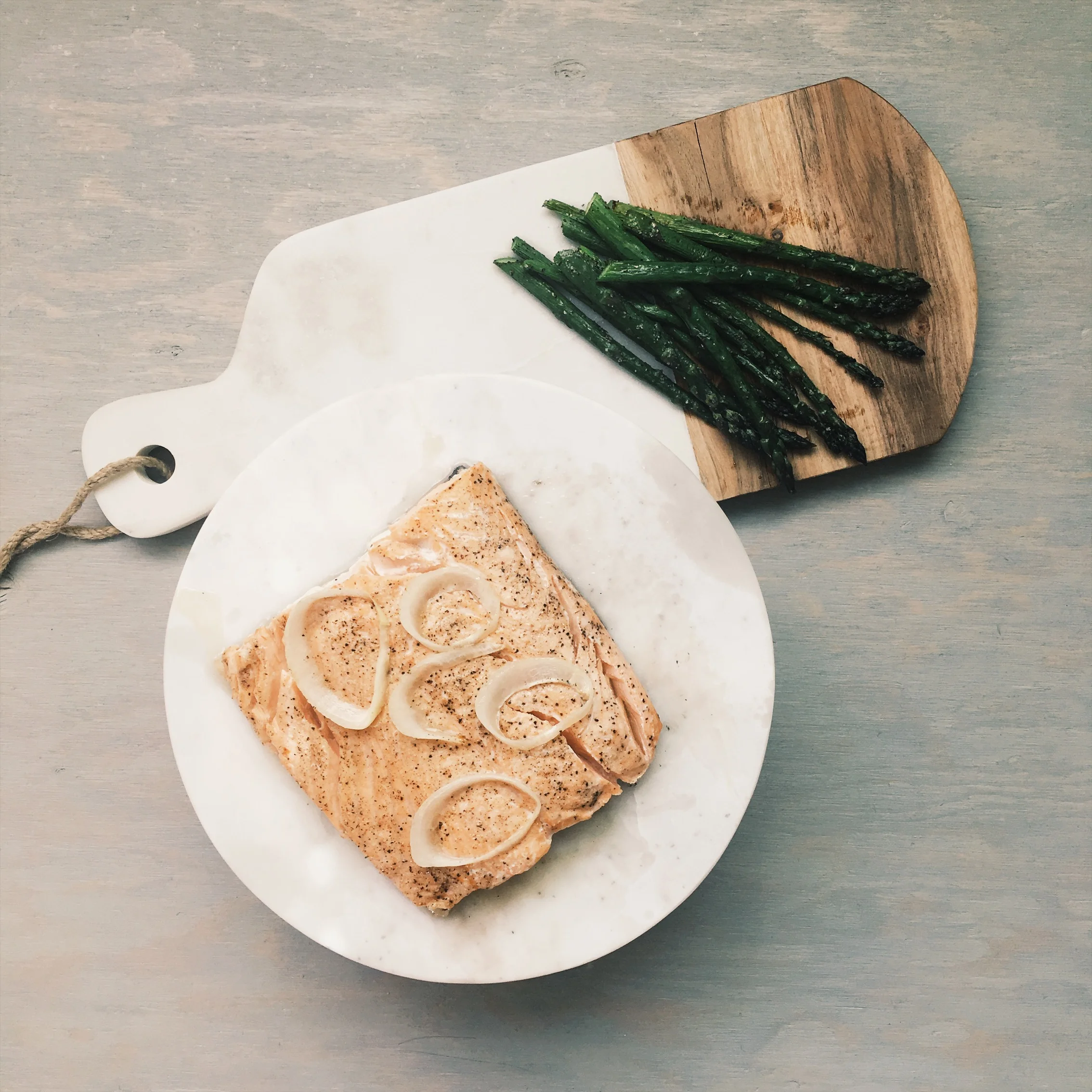 Spring Time Salmon & Asparagus 