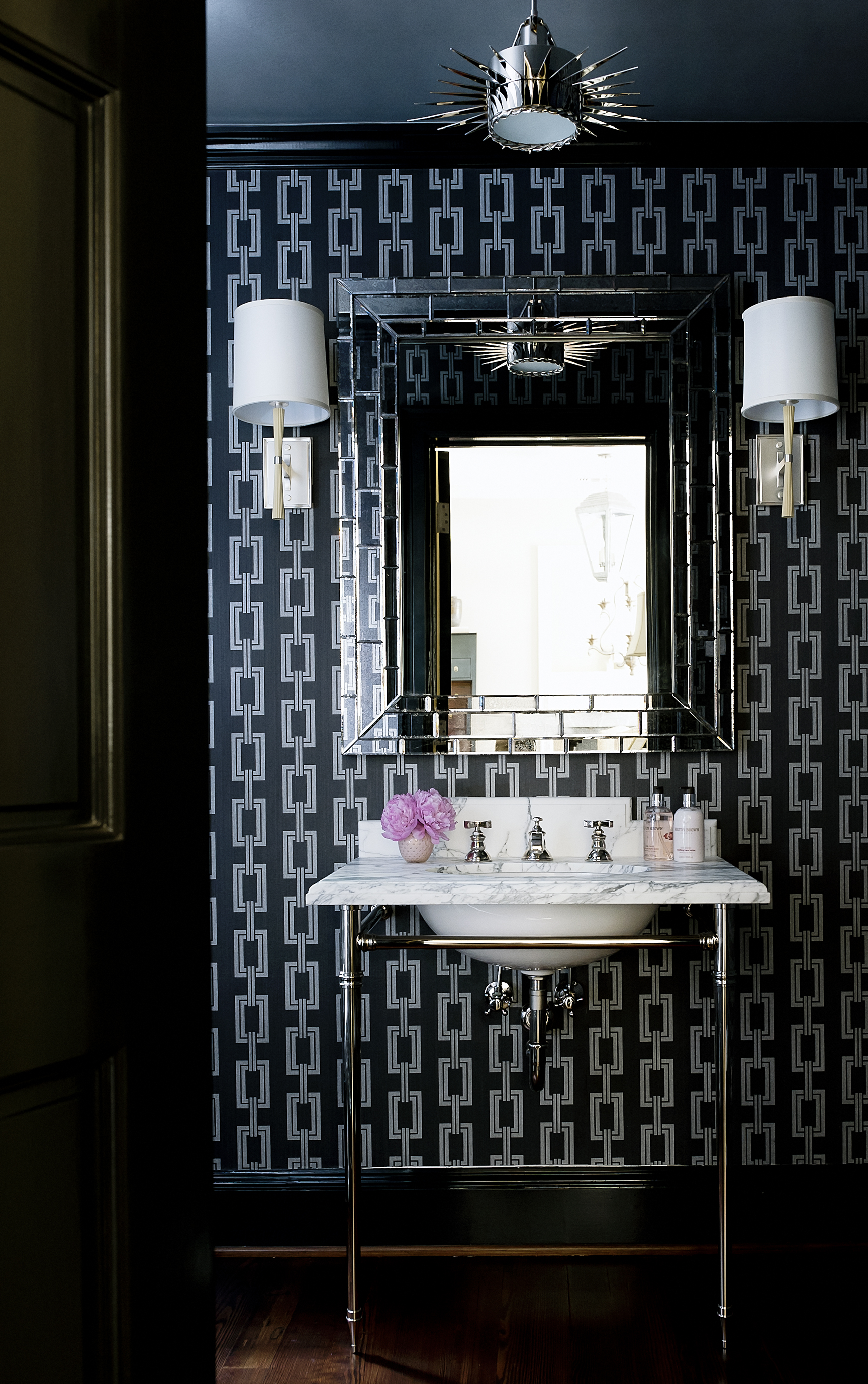 Now THAT'S a powder room sure to wow visitors.