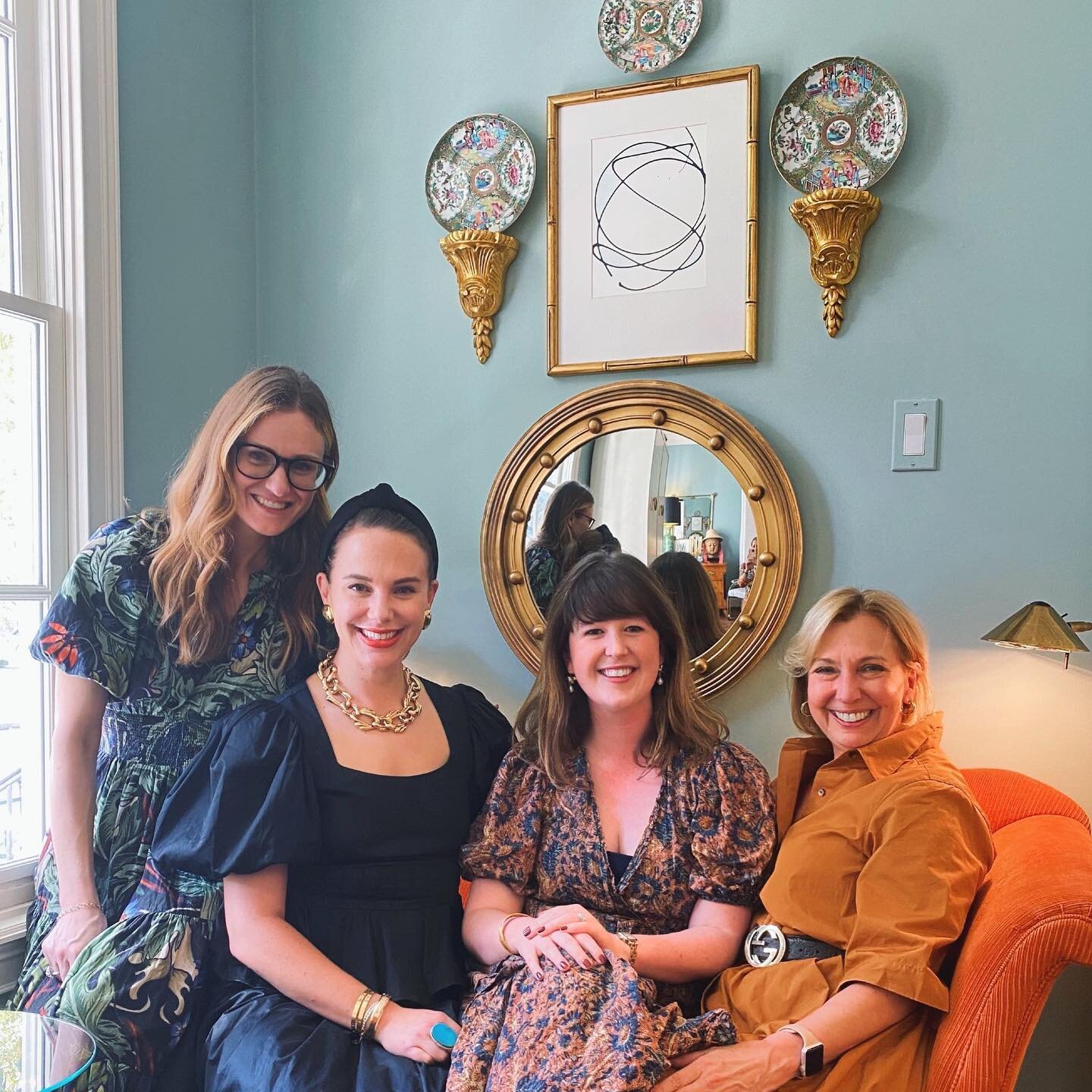 Thank you @emilyjunedesigns &amp; @houstonthetas for inviting me to be a part of today&rsquo;s Designer Panel with some of my favorite ladies! And special thanks to @halliehenleydesign for hosting us at her beautiful home. ✨ | #kappaalphatheta #houst