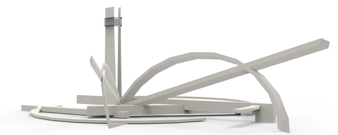 PERSPECTIVE RENDERING SketchUp model rendered using KeyShot.