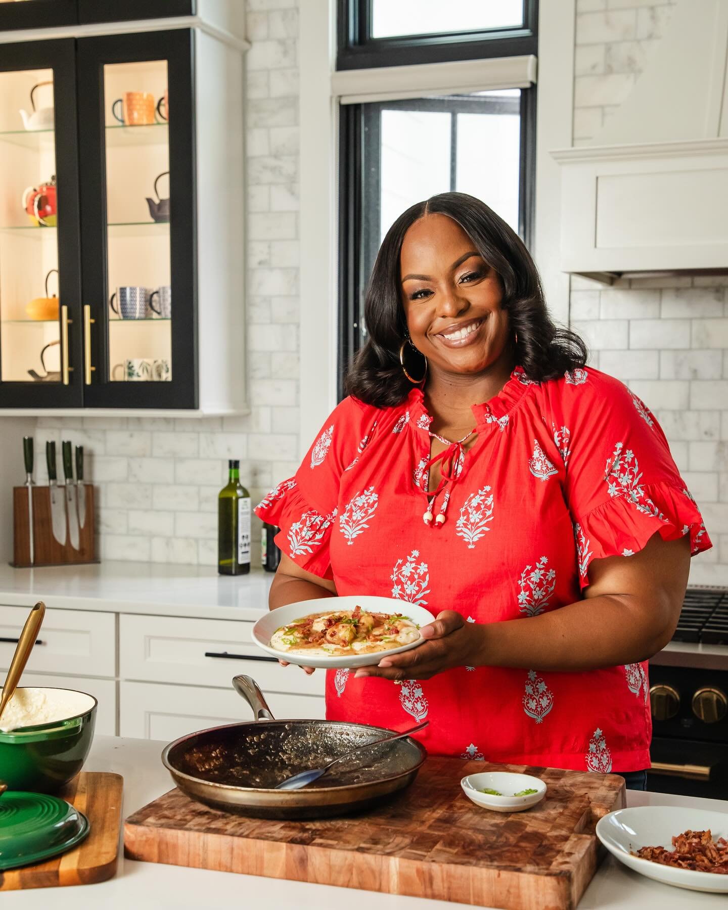 It was so great working with @kardeabrown for the opening of her new restaurant with @delawarenorth !