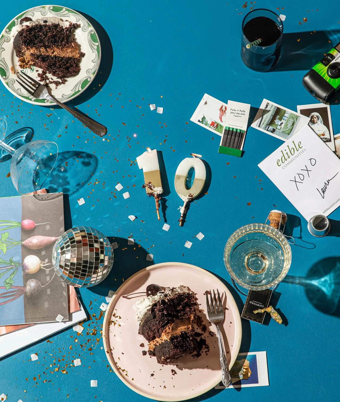 My favorite cover I’ve worked on for @edibleneflorida ! Loved this 10 year party aftermath idea!
Thanks @anastasiaislandbees & @kingsleyspencer for making the shoot happen with props and styling!