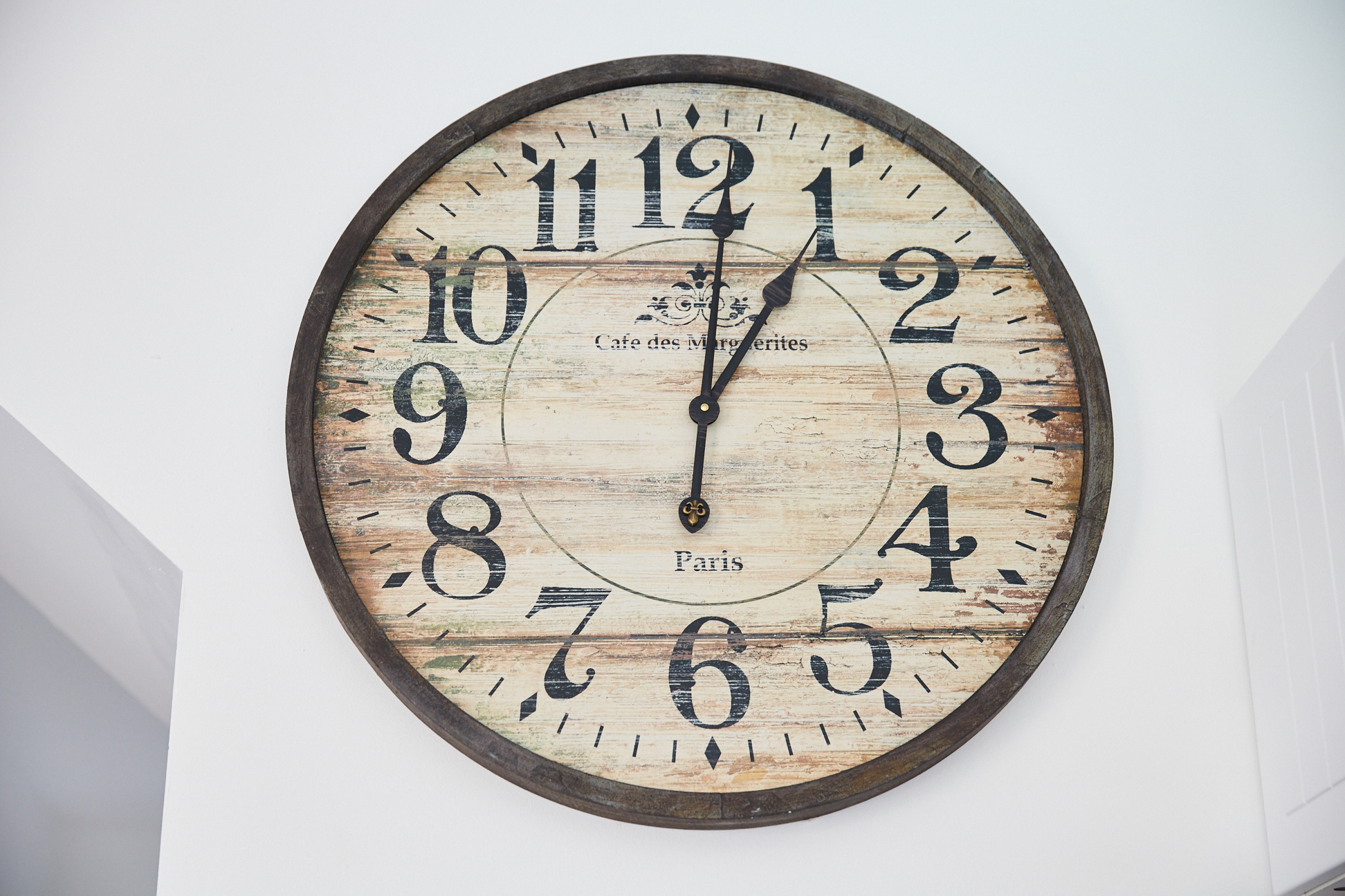 Antique Clock in Kitchen