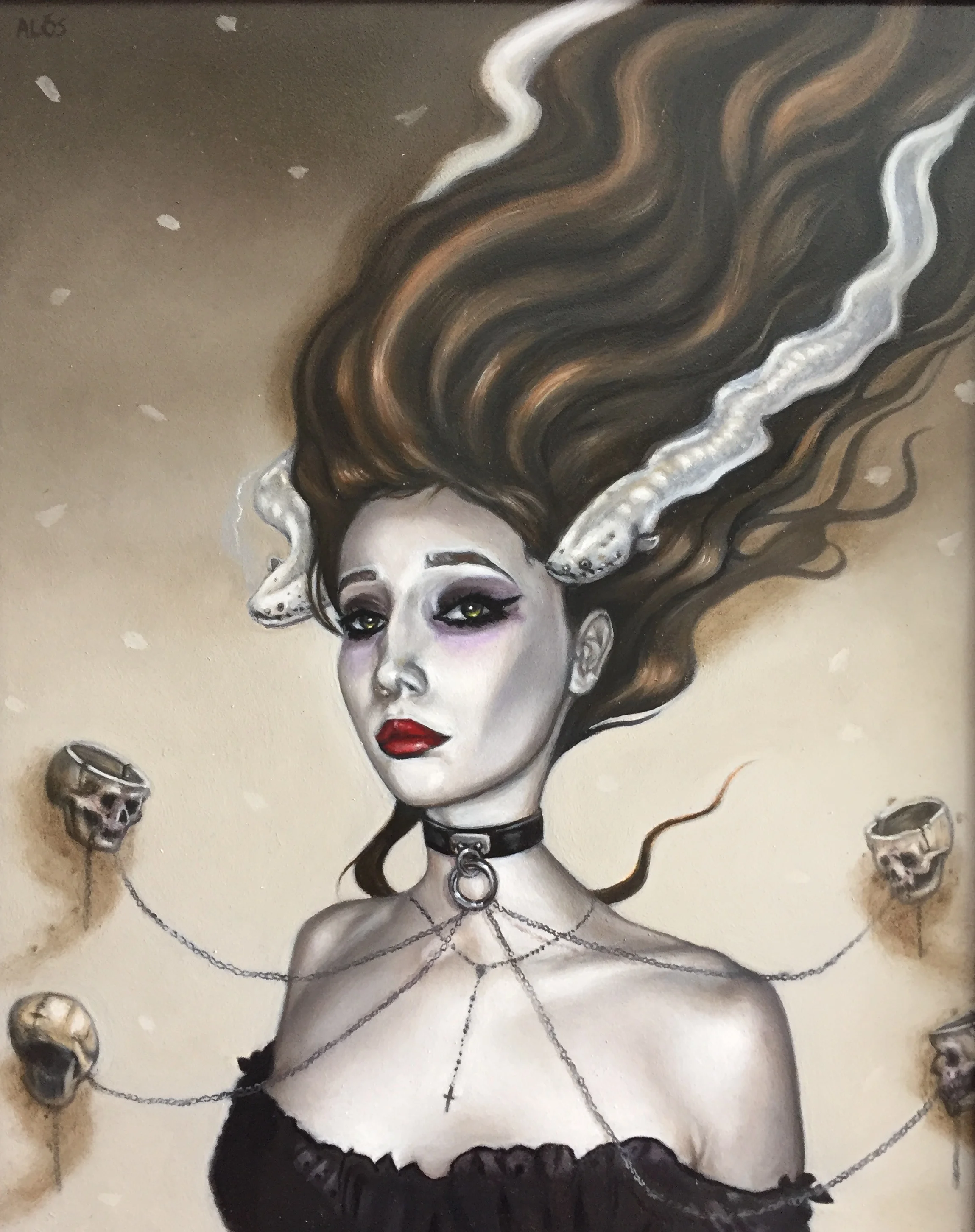 Corporeal 8x10” oil on panel 2018
