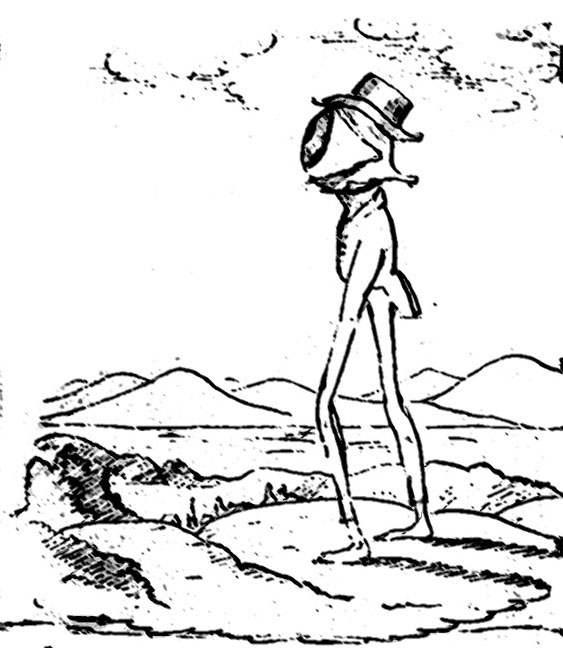 Admittedly, Emerson was kind of a 19th century hippy. He used this metaphor to talk about his relationship with nature. "I become a transparent eye-ball; I am nothing; I see all; the currents of the Universal Being circulate through me; I am part or particle of God."
