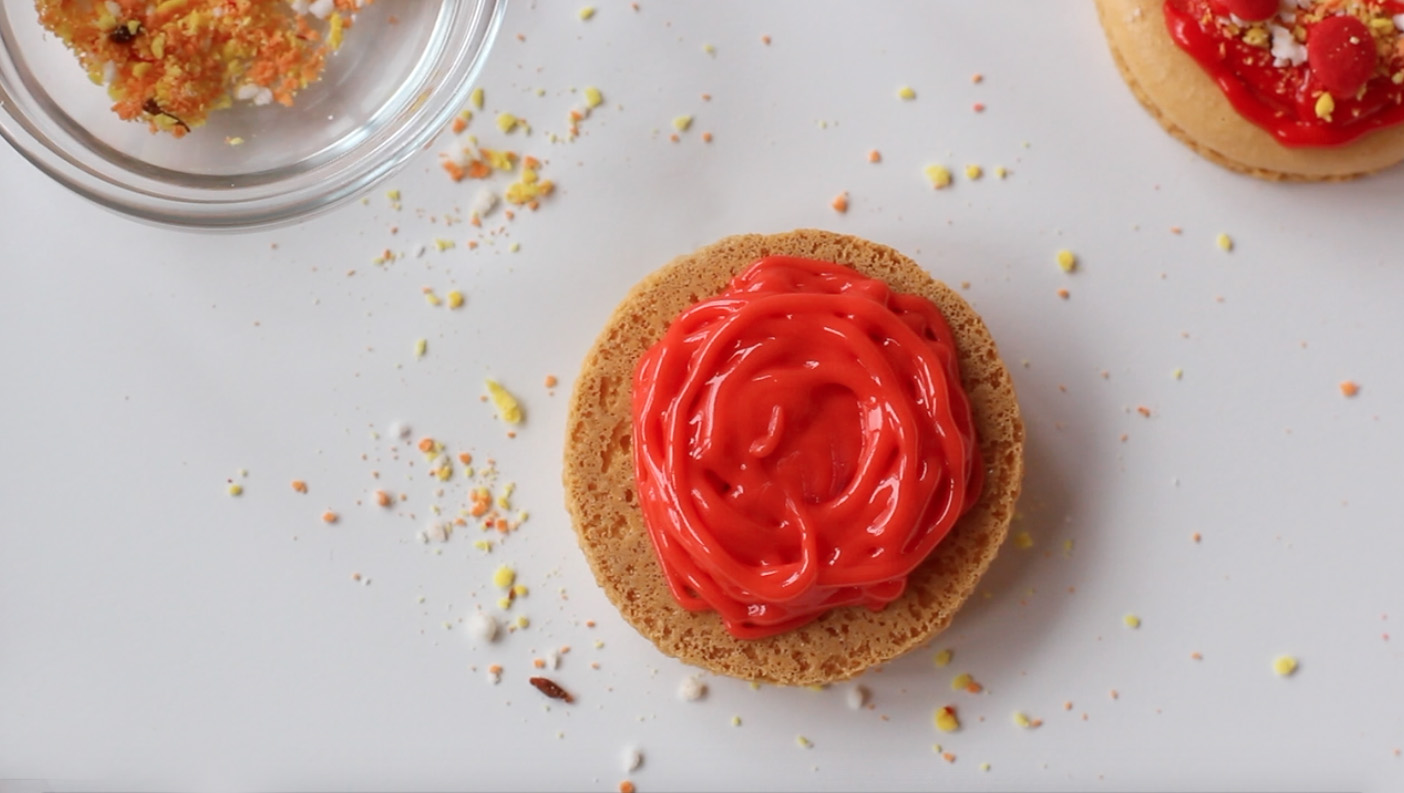 Step 6: Fill macarons.
