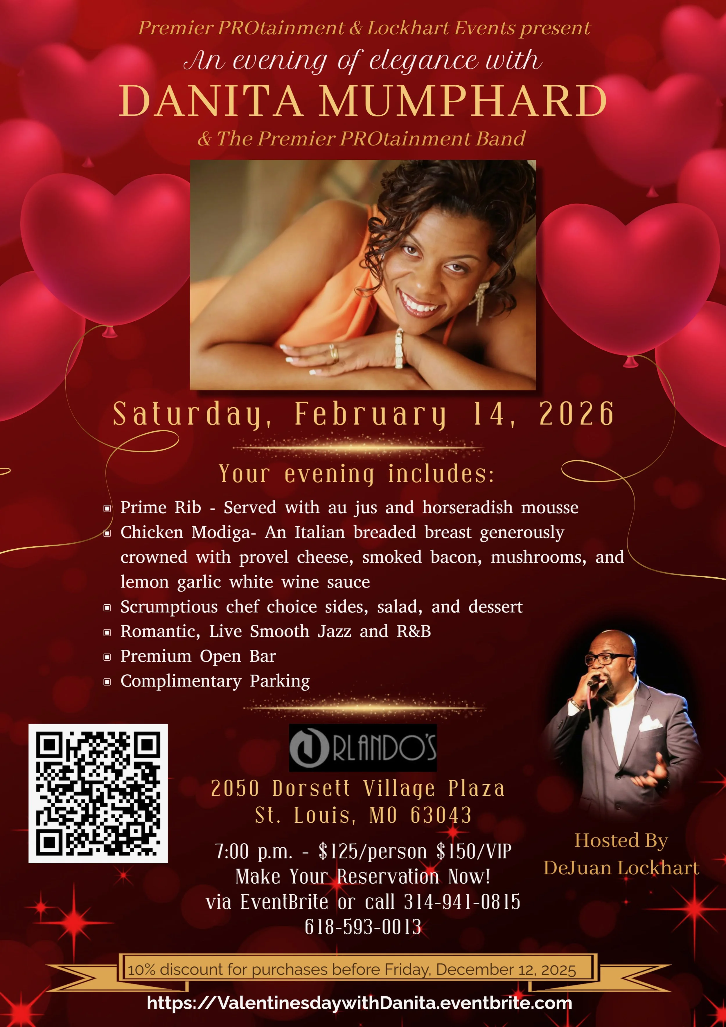 An Elegant Valentine's Evening with Danita Mumphard