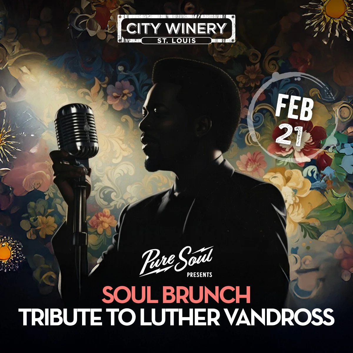 Pure Soul Brunch: Tribute to Luther Vandross presented by PureSoul