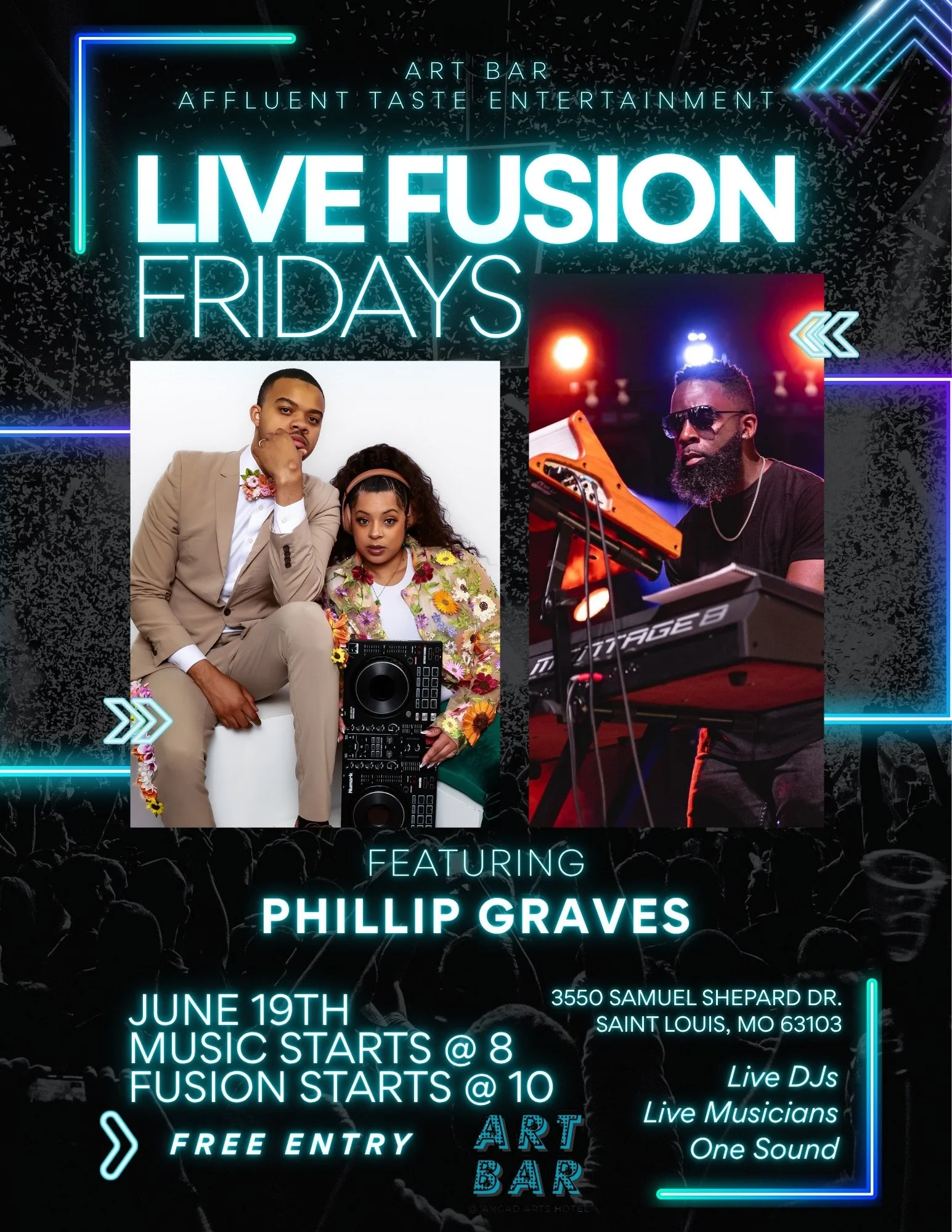 Live Fusion Fridays featuring Phillip "Dr. Philgood" Graves