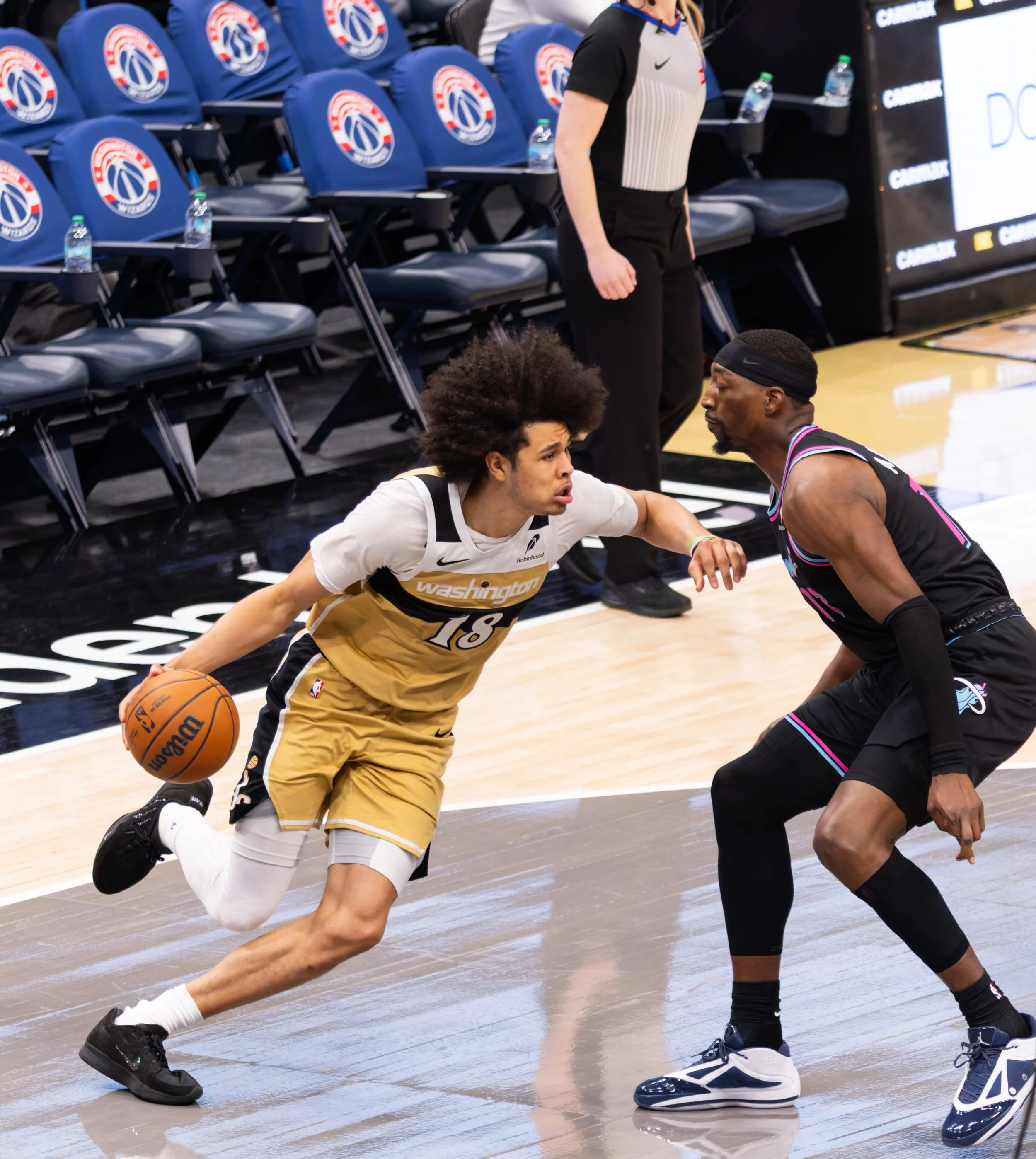 The Heat take on the Wizards