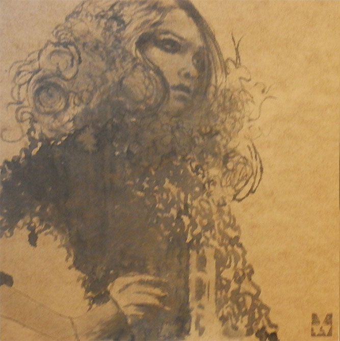 013_ink on wood 300/300 sold