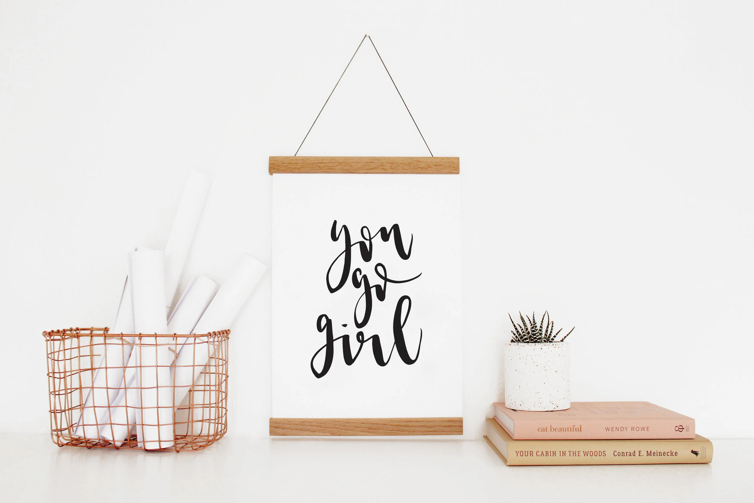 you go girl print