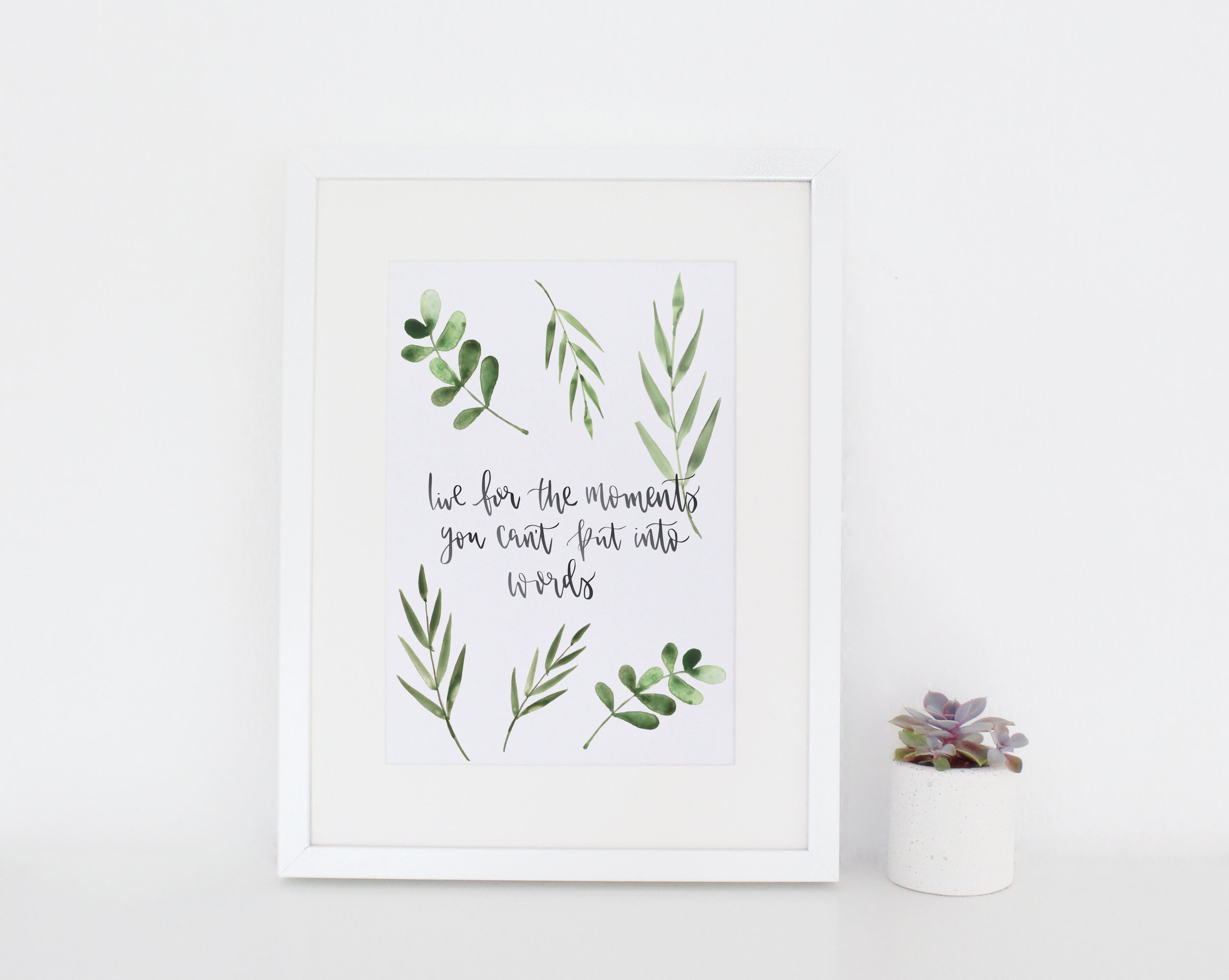inspirational print