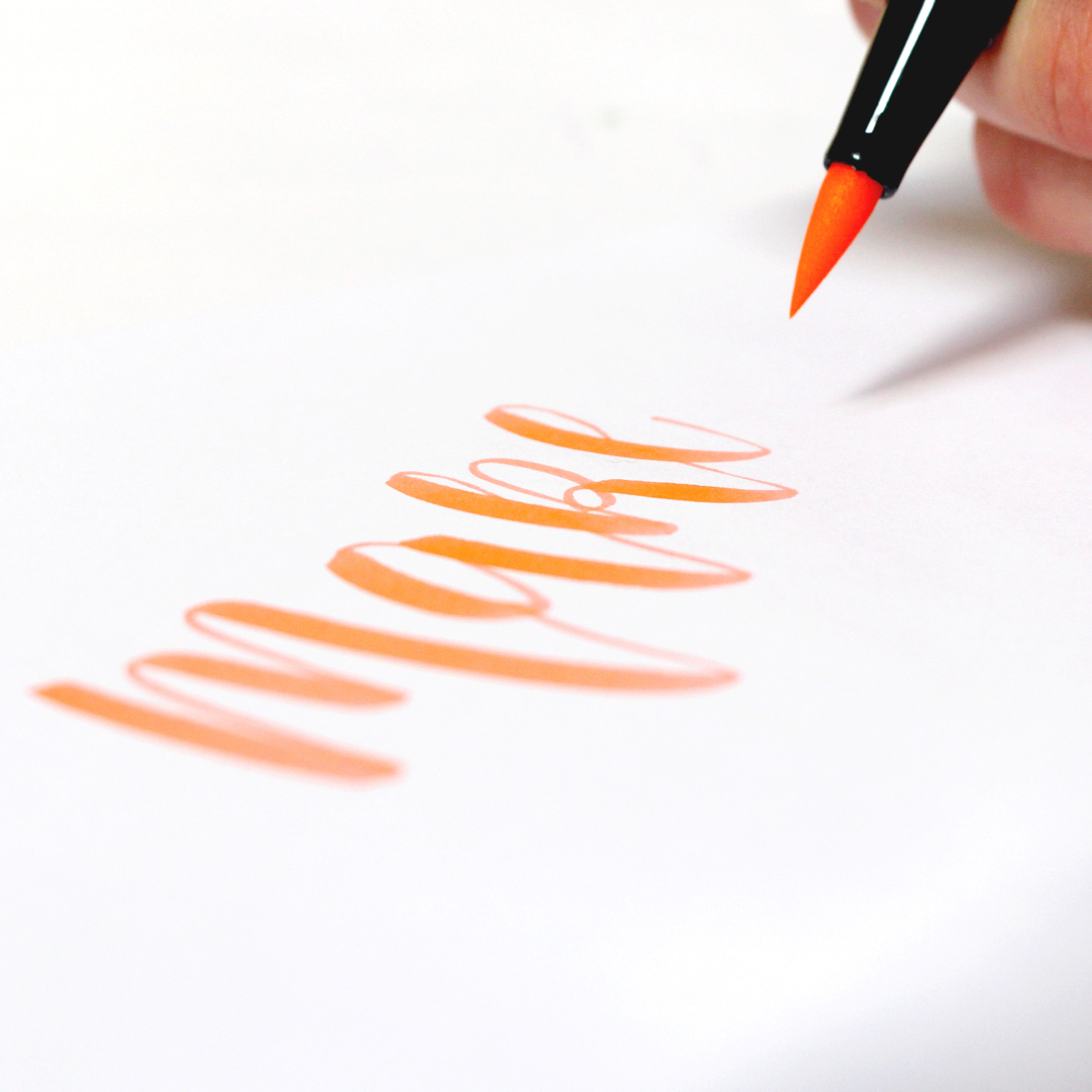 Basics Brush Pens for Hand Lettering!  Better than Tombow Dual  Brush Pens?? 