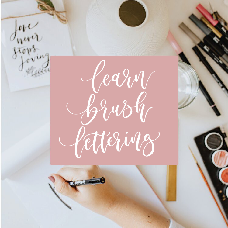Brush Lettering and Modern Calligraphy in Brighton and London