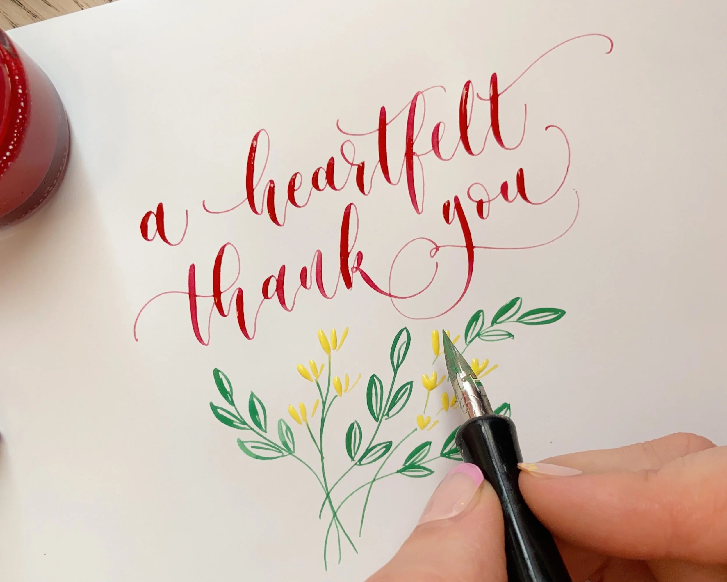 step by step calligraphy course UK