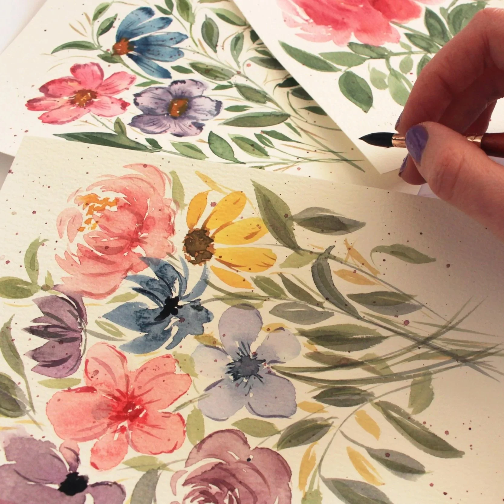 Brighton floristry and watercolour retreat by the sea