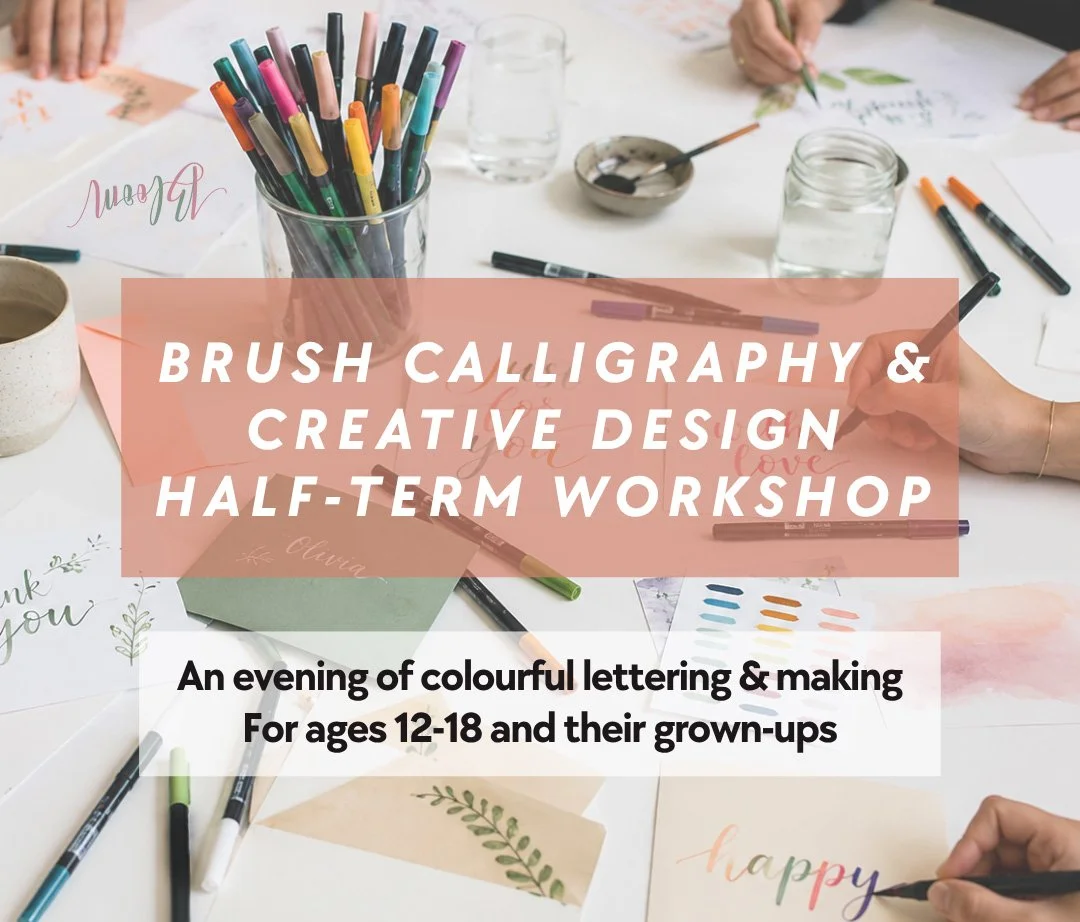 Kids Brush Calligraphy Class
