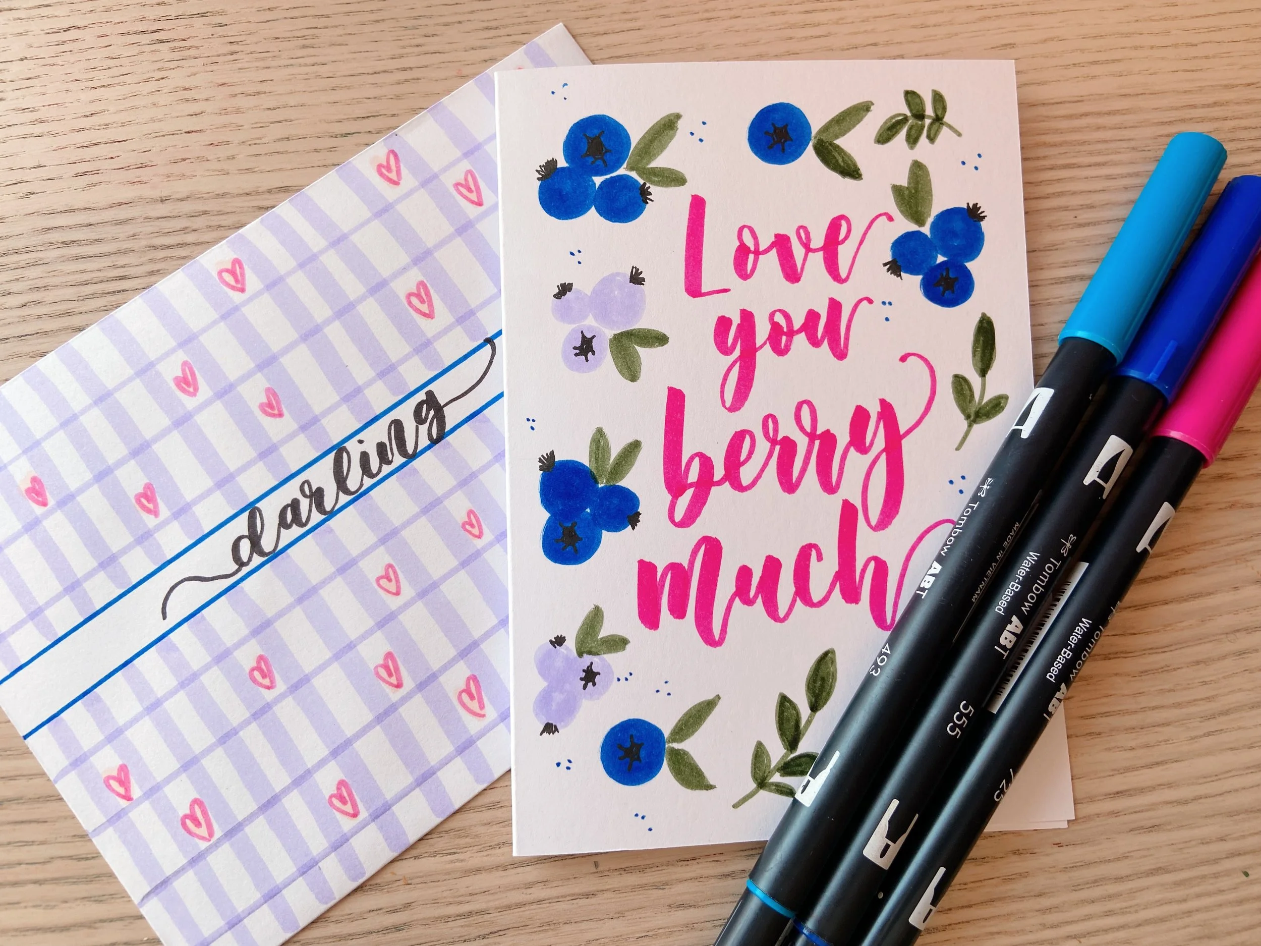 Kids explore brush calligraphy techniques in a fun, creative class.