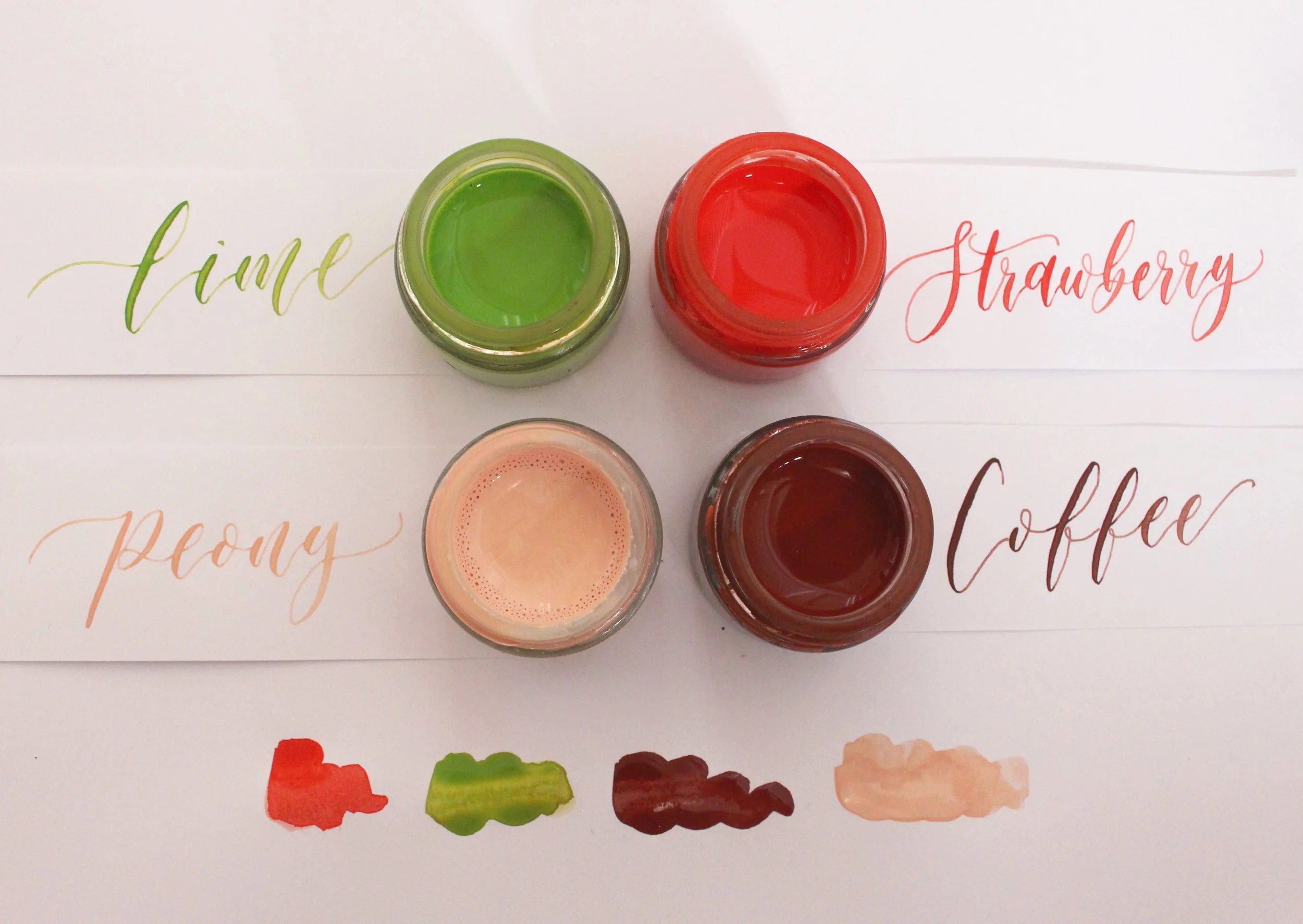 Modern Calligraphy inks - Modern Calligraphy Courses and Resources