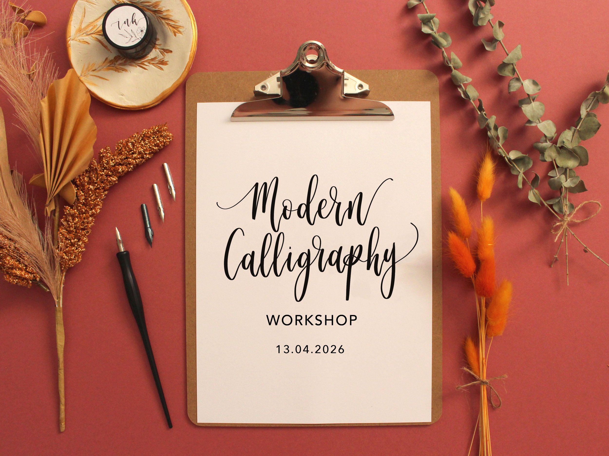 Beginners Dip Pen Modern Calligraphy Workshop - 13.04.2026, The Art House - Eastbourne