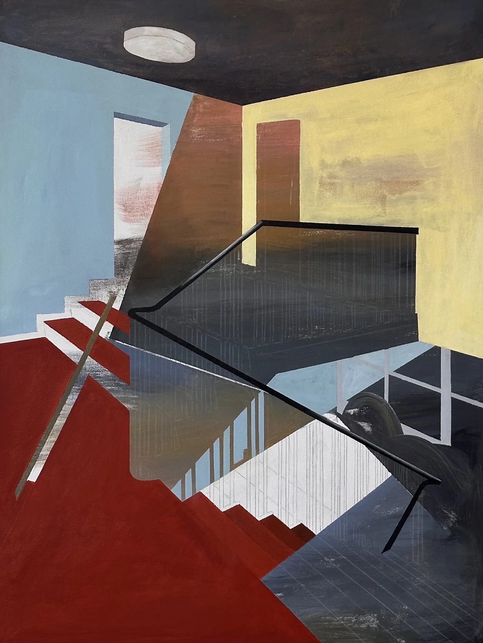 OPGANG // Acrylic on canvas // 60 X 80 cm