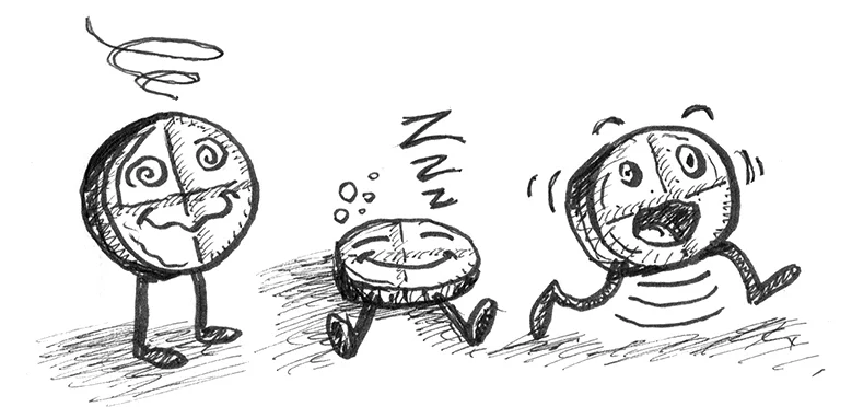 Preciso de vocês, suas doidas. Ilustração do maravilhoso Juca Oliveira (Instagram: @ursojururu)