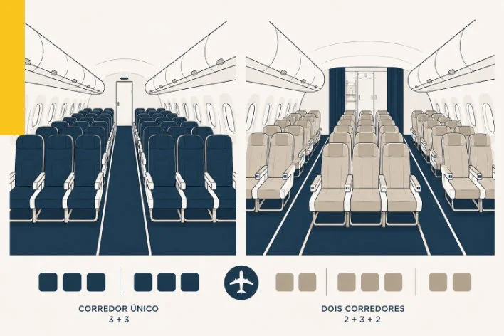 Aviões menores para viagens longas: solução ou pesadelo para os passageiros?