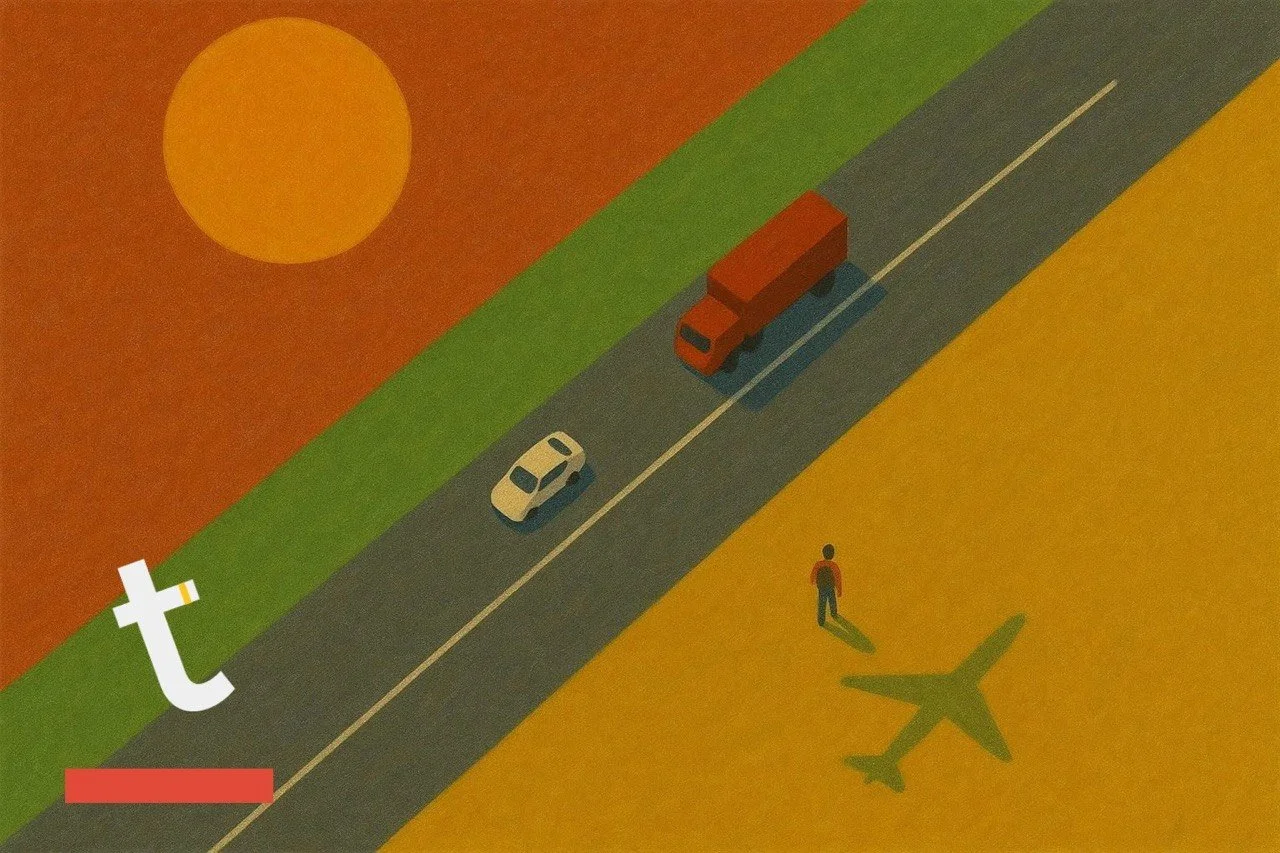 Para dentro do cartão-postal