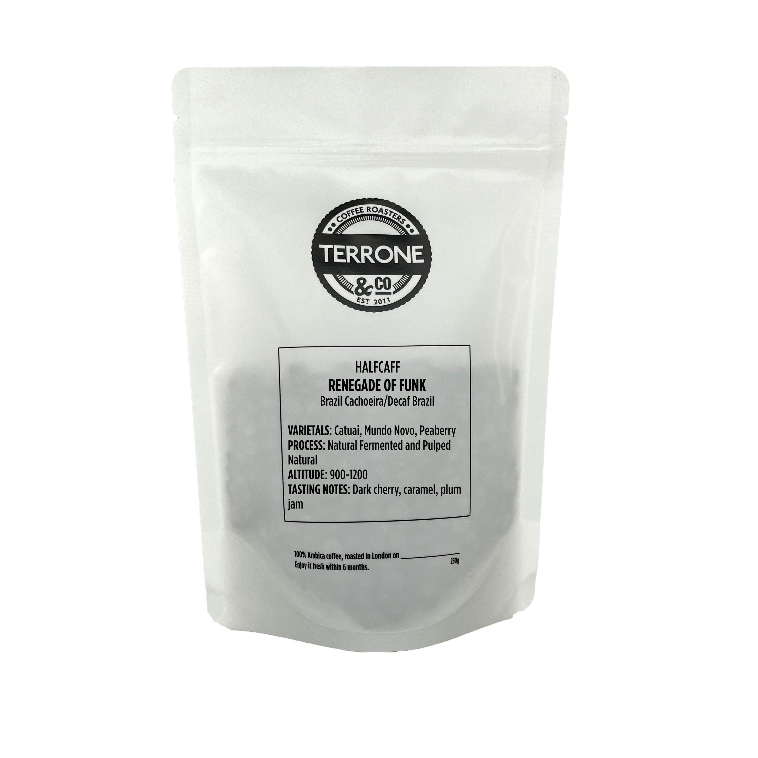 1/2 CAFF - Not so decaffeinated by Terrone & Co.