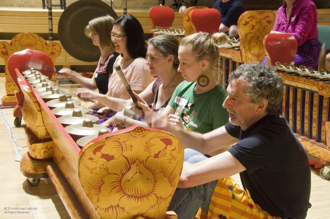 gamelan at Jacqueline de Pre Building Oxford University 6.jpg