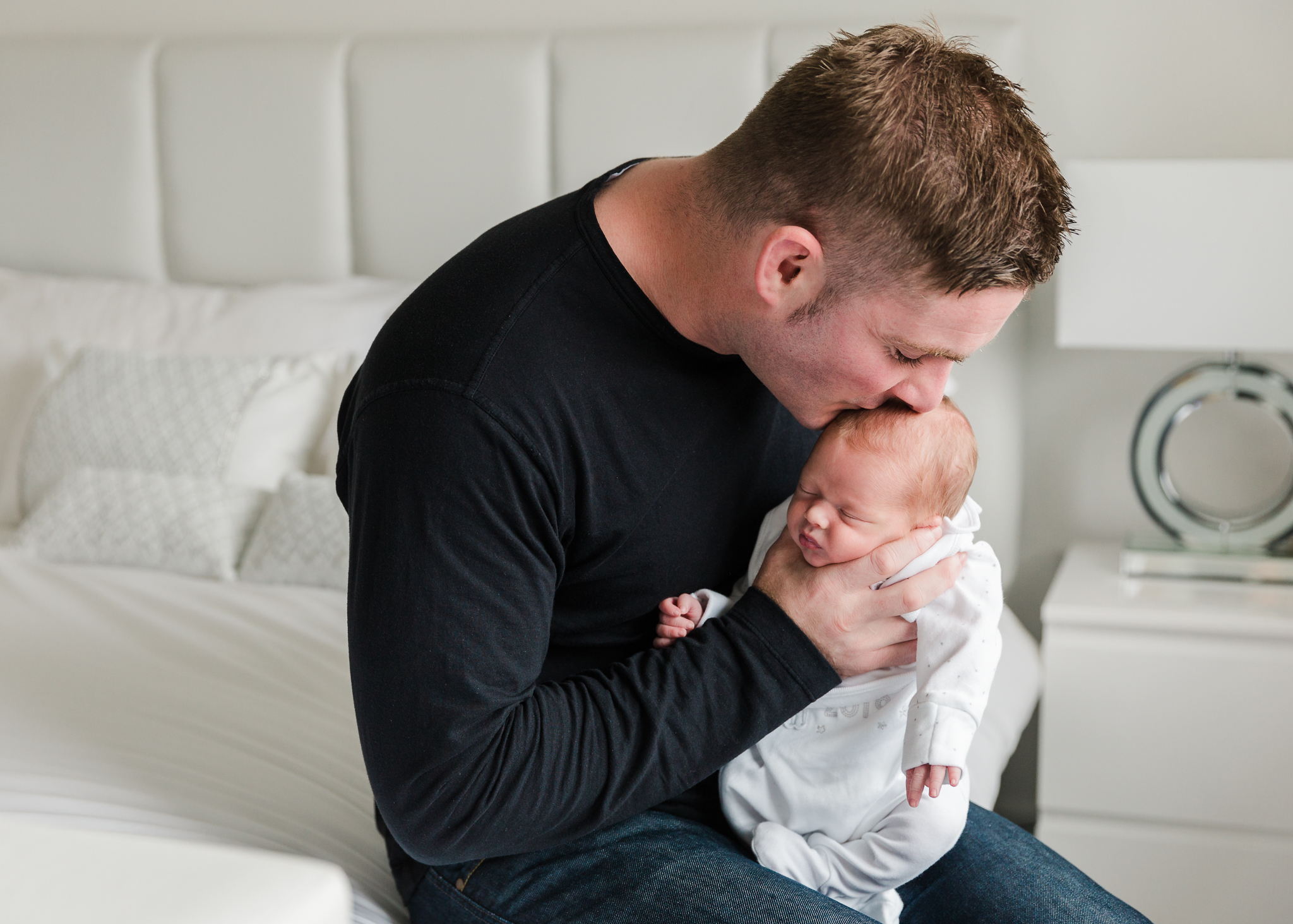 aberdeen newborn photographer at home newborn