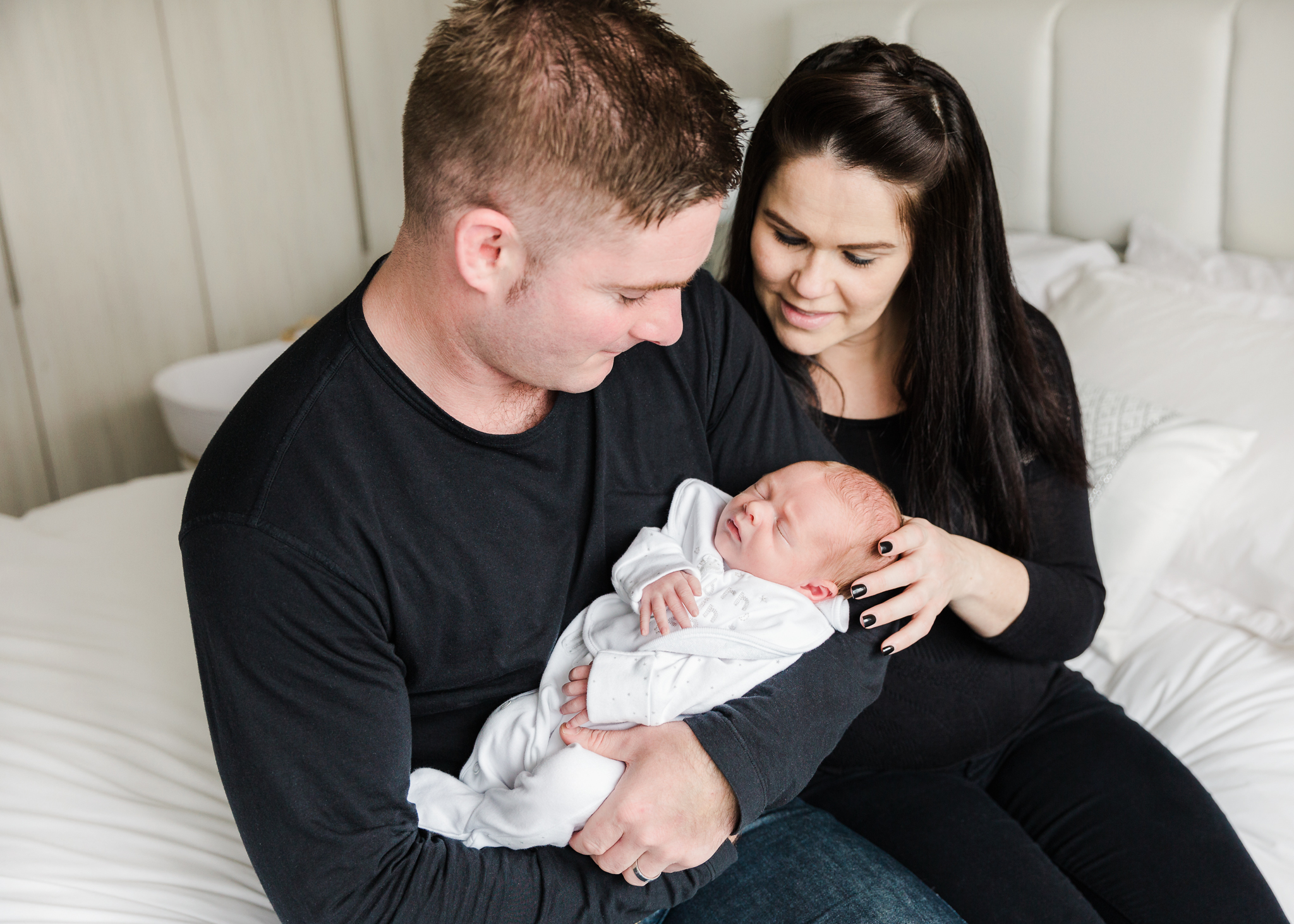 aberdeen newborn photographer at home newborn