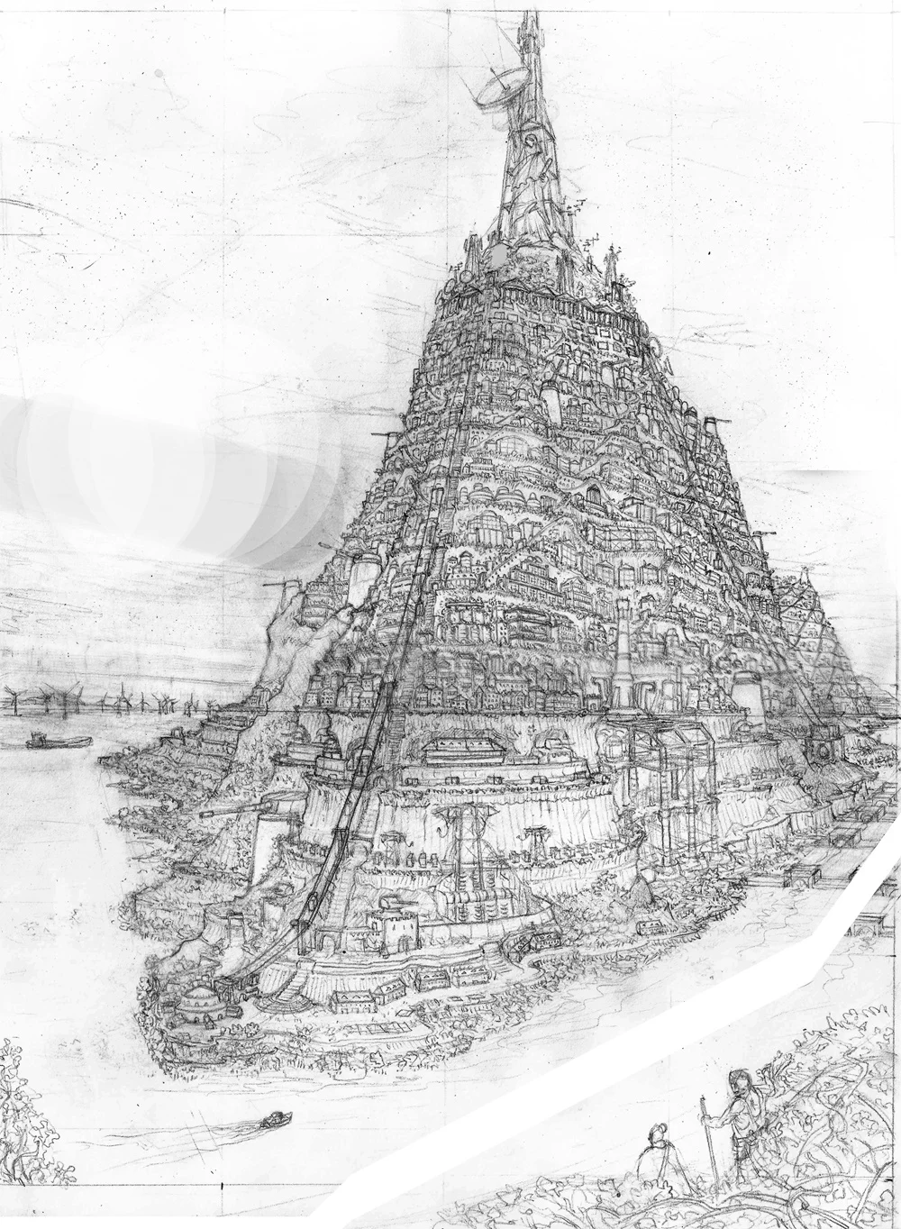 Pencil drawing