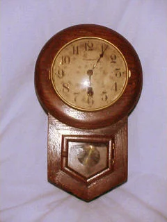 Waterbury Clock Co. USA Clock. Dated 1897.