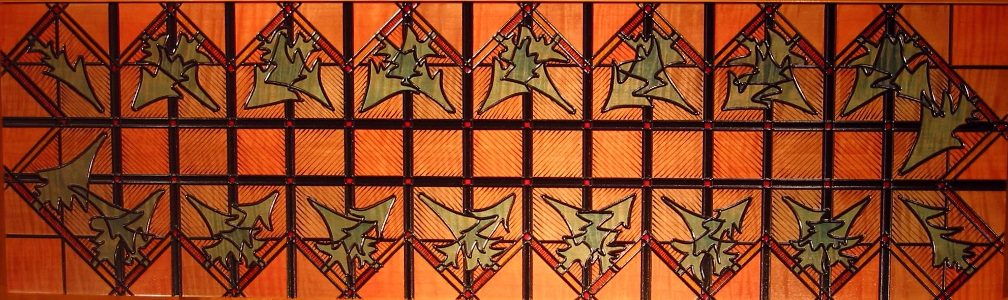 "TO OVERLAY" - 10"X34.125" - $1,100. - AVAILABLE